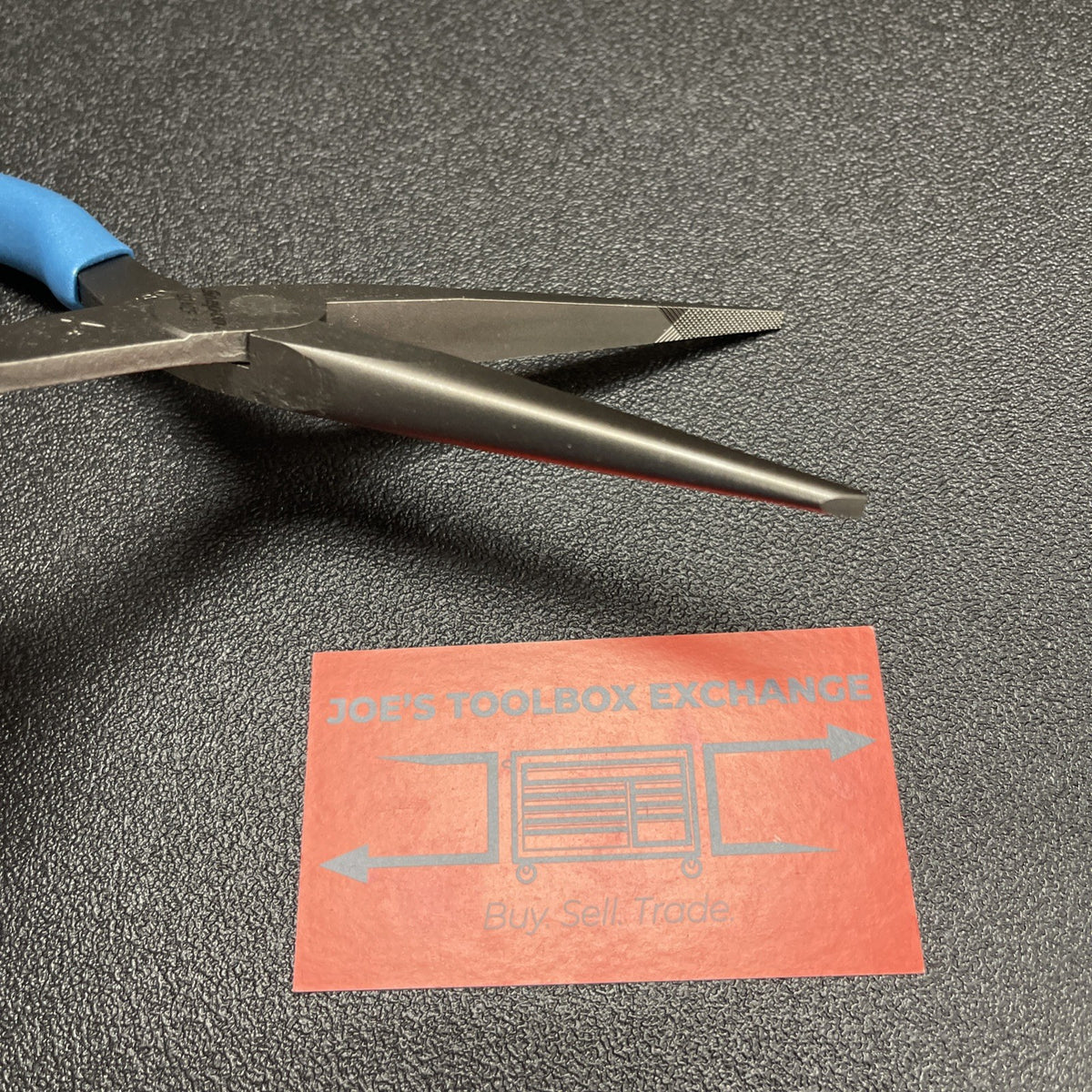 Snap-on Tools USA NEW PEARL BLUE 9" Soft Grip Needle Nose Pliers 97ACF
