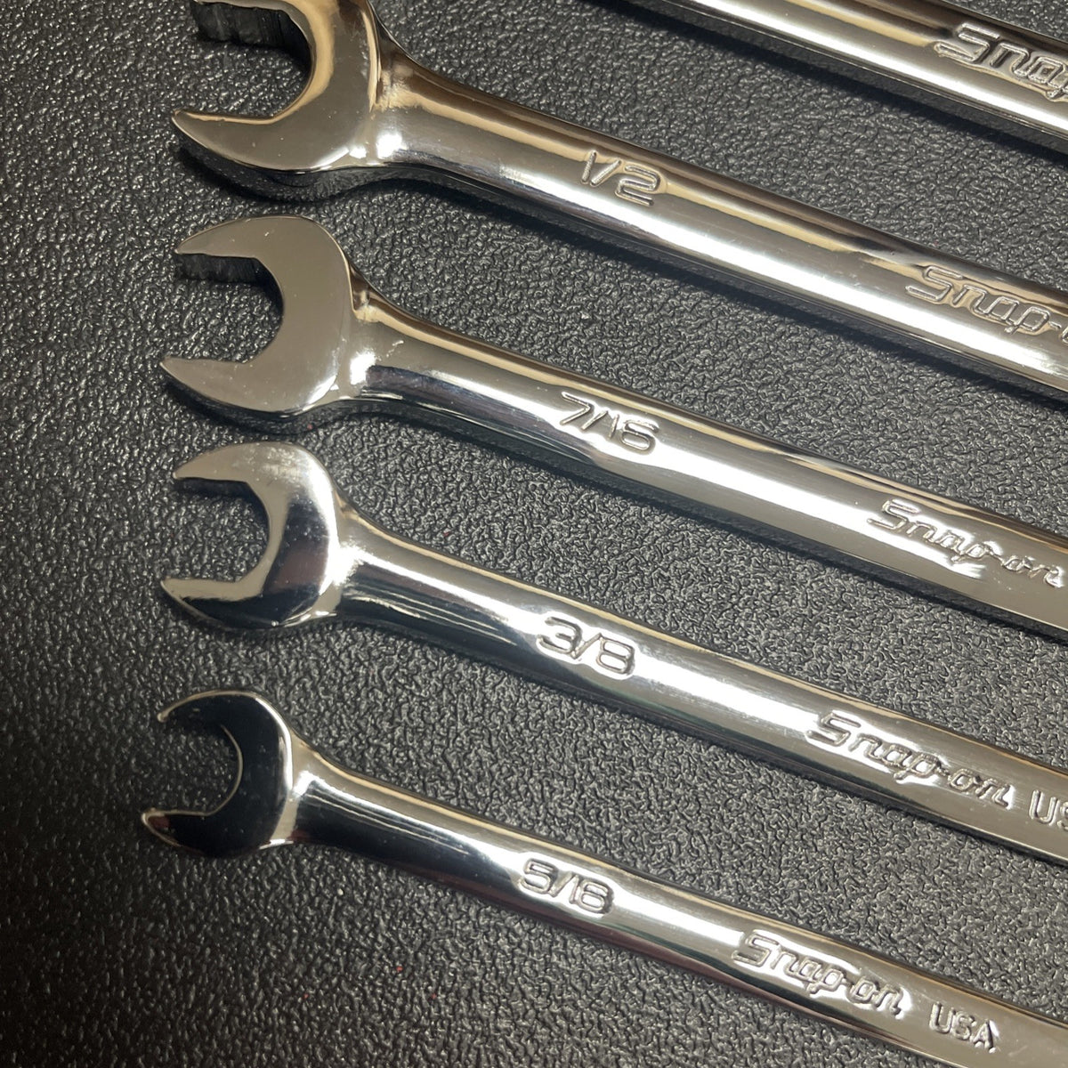 Snap-on Tools USA NEW 10pc 12 Point Flank Drive PLUS Combo Wrench Set SOEX710