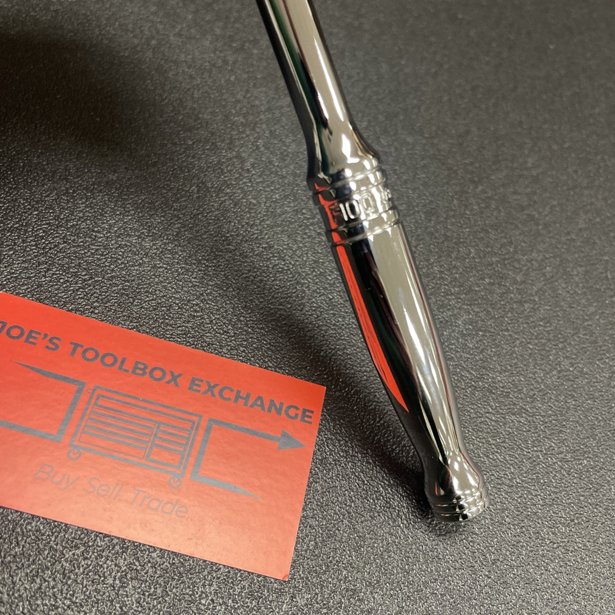 Snap-on Tools USA NEW 3/8" Drive 100 TOOTH Standard Handle Chrome Ratchet F100