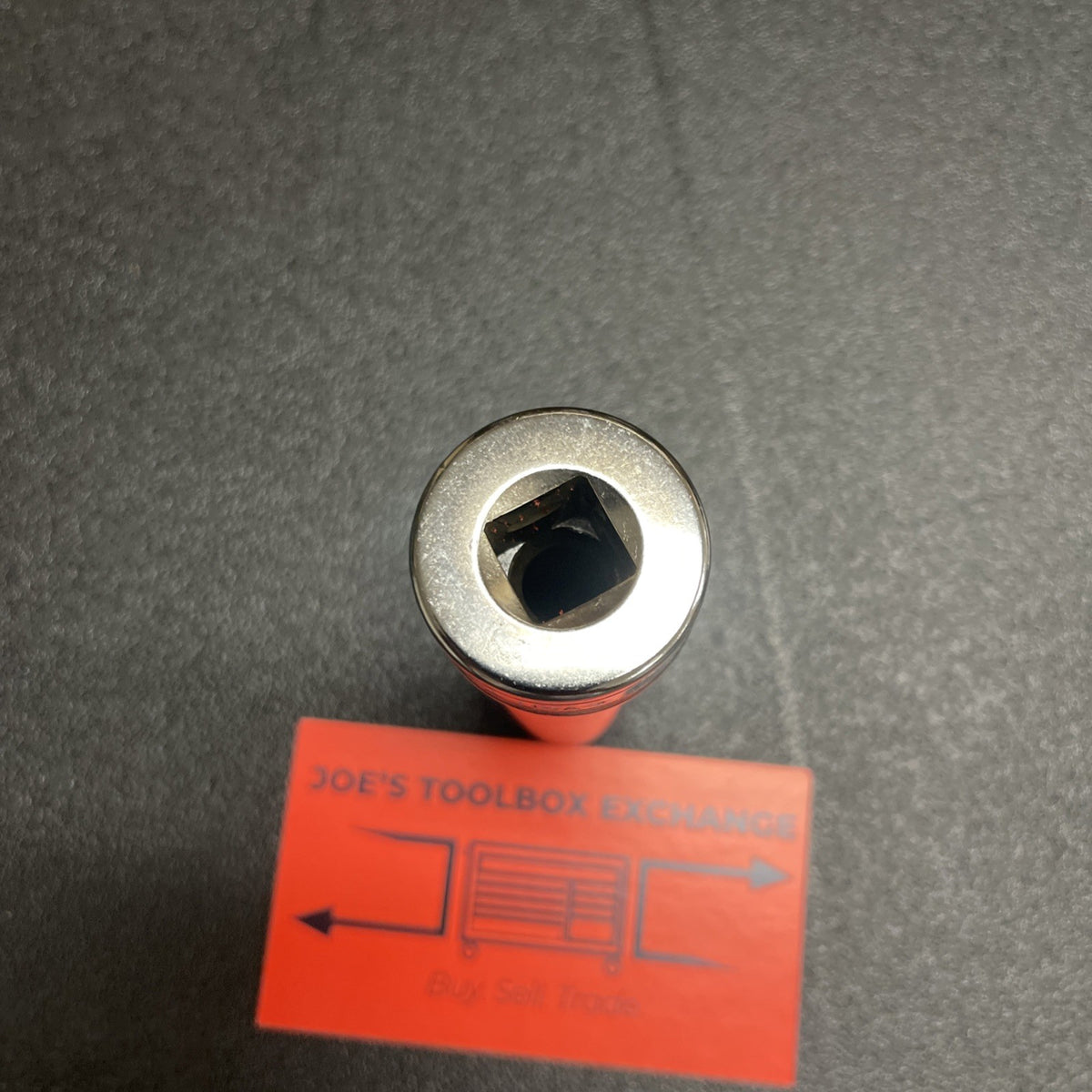 Snap-on Tools USA NEW 1/2" Drive 1" SAE Deep 6 Point Chrome Socket TS321