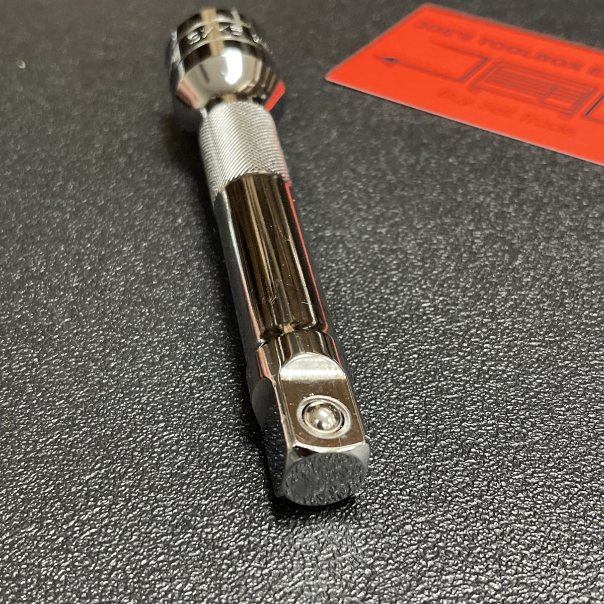 Snap-on Tools USA NEW 1/2" Drive 5" Length Chrome Knurled Socket Extension SXK5