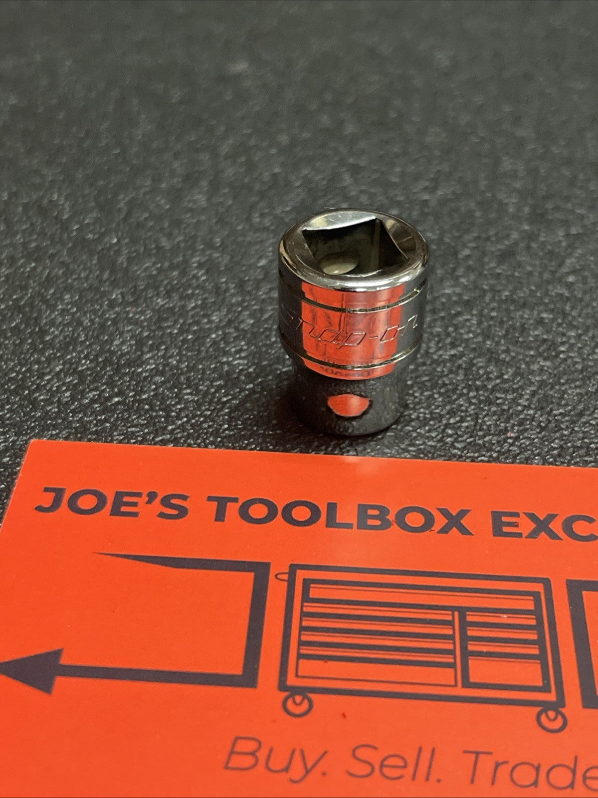 Snap-On Tools USA NEW 3/8" Drive 3/8" SAE 12 Point Shallow Chrome Socket F121
