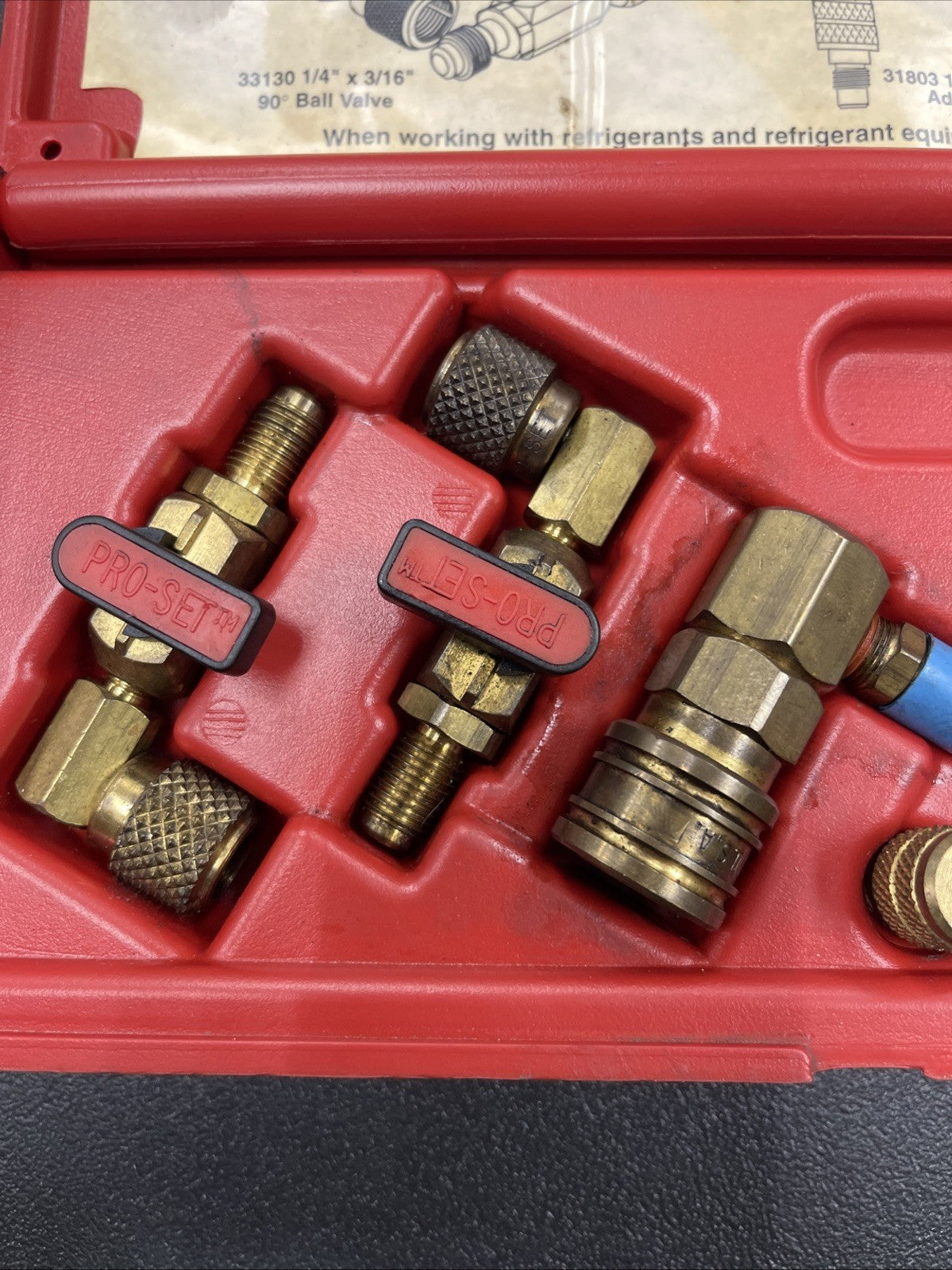 Mac Tools AC3500  R-12 A/C Adapter Kit  Pro Set