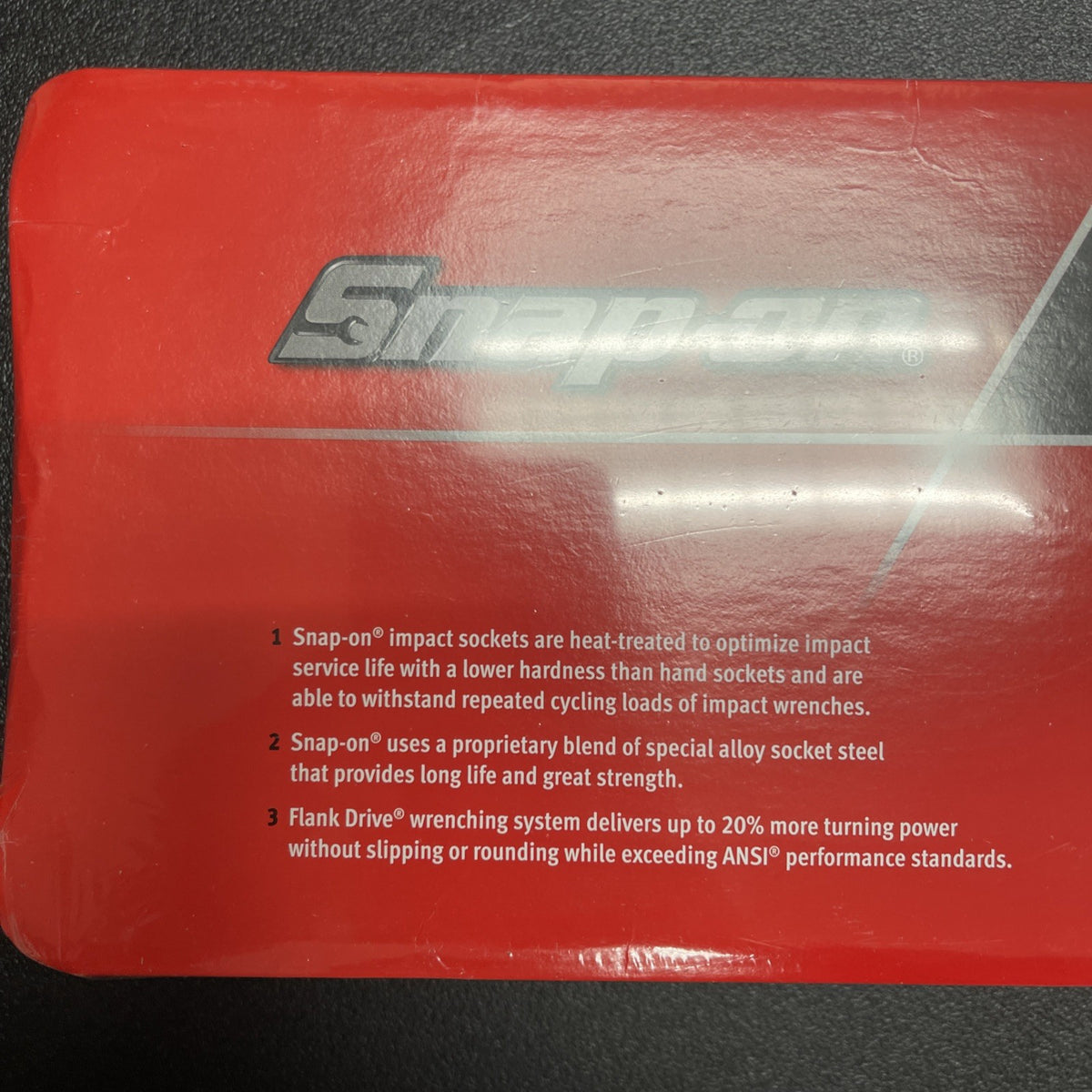 Snap-on NEW 10pc 1/2" Dr Metric Shallow Impact Socket Set 25–36mm 310IMMADDON