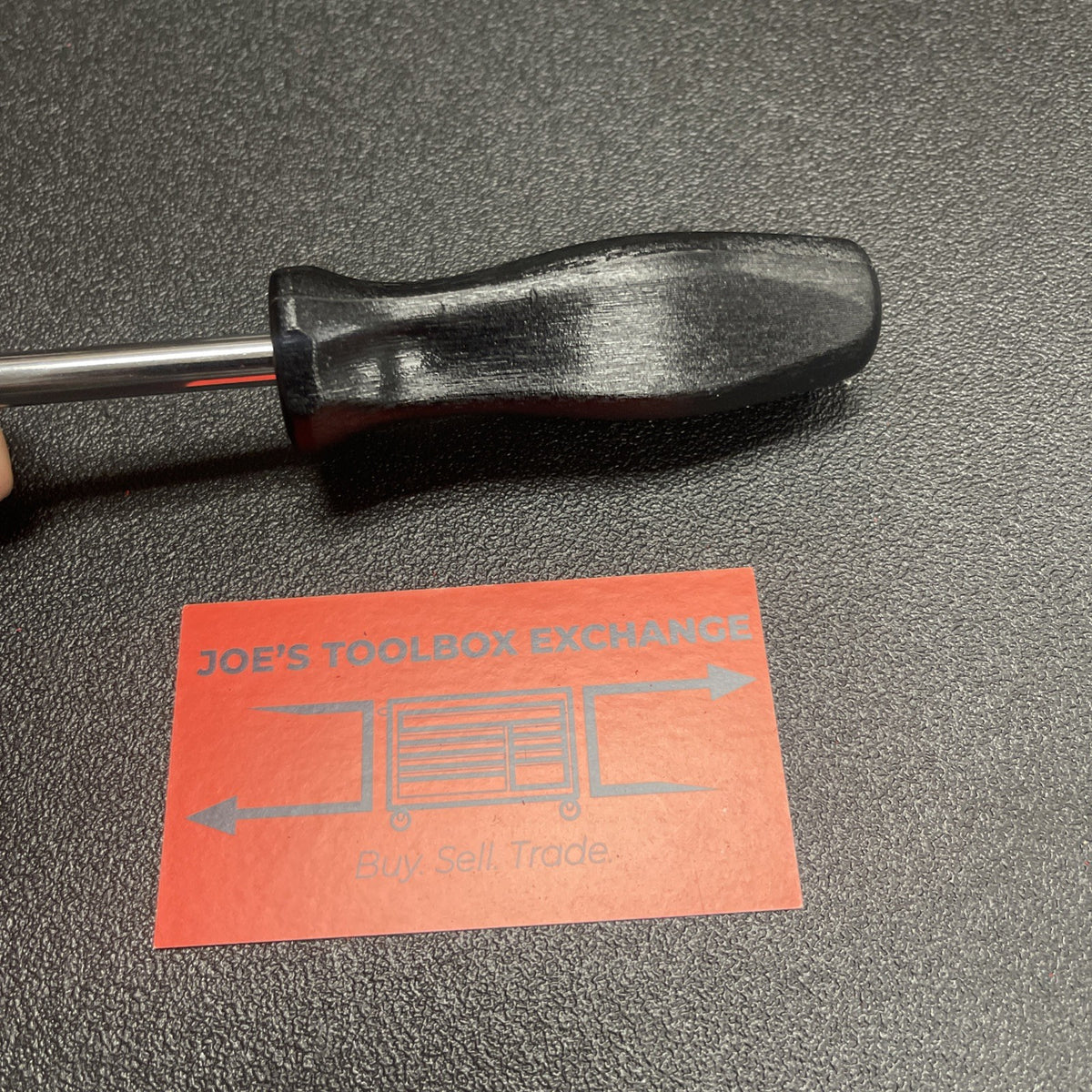 Snap-on Tools USA NEW BLACK Hard Handle 1/4" Standard Shank Driver TM4CSA
