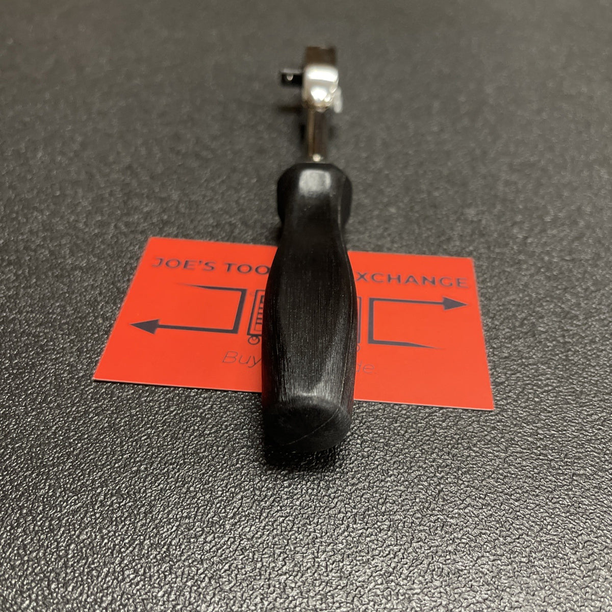 Snap-on USA NEW 1/4" Dr. CLASSIC BLACK Hard Handle Long Ratchet THLD72BK THLD72