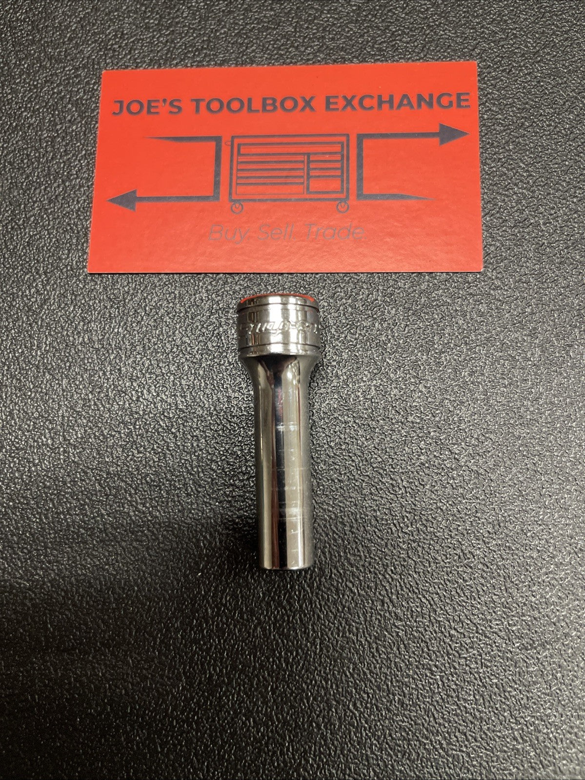 Snap-on Tools USA 3/8" Drive SAE 5/16" Deep 6-POINT Chrome Socket SFS101