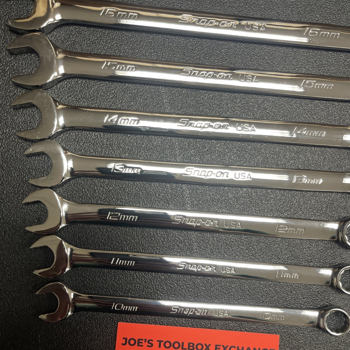 Snap-on Tools USA NEW 13pc Metric 12-Point FLANK DRIVE PLUS Wrench Set SOEXM713