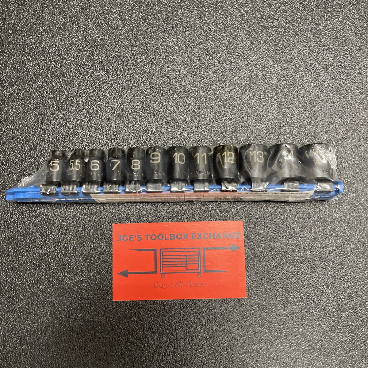 Matco Tools NEW SAMPM126V 1/4" Metric 6-Point Magnetic Impact Socket Set