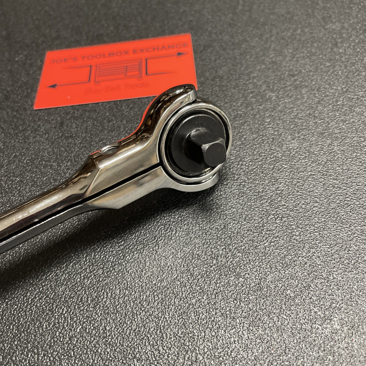 Snap-on Tools DRK TITANIUM 3/8" Drive Hard Grip Round Swivel Ratchet FHNFD100DT