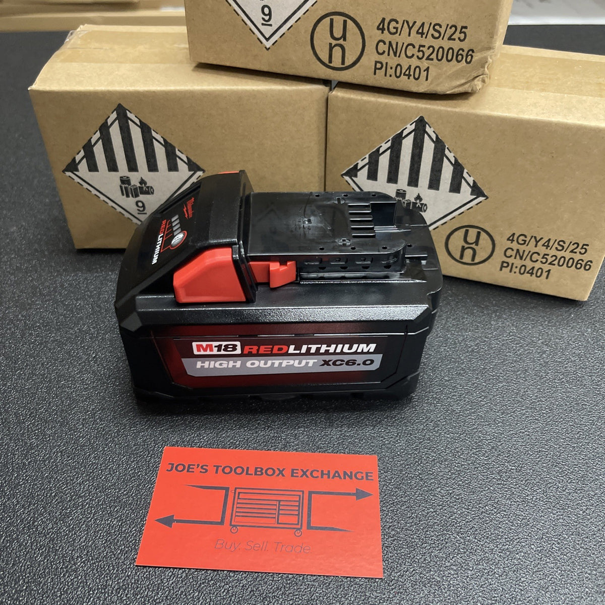 Milwaukee 48-11-1865 M18 Redlithium XC 6.0 High Output Battery Pack