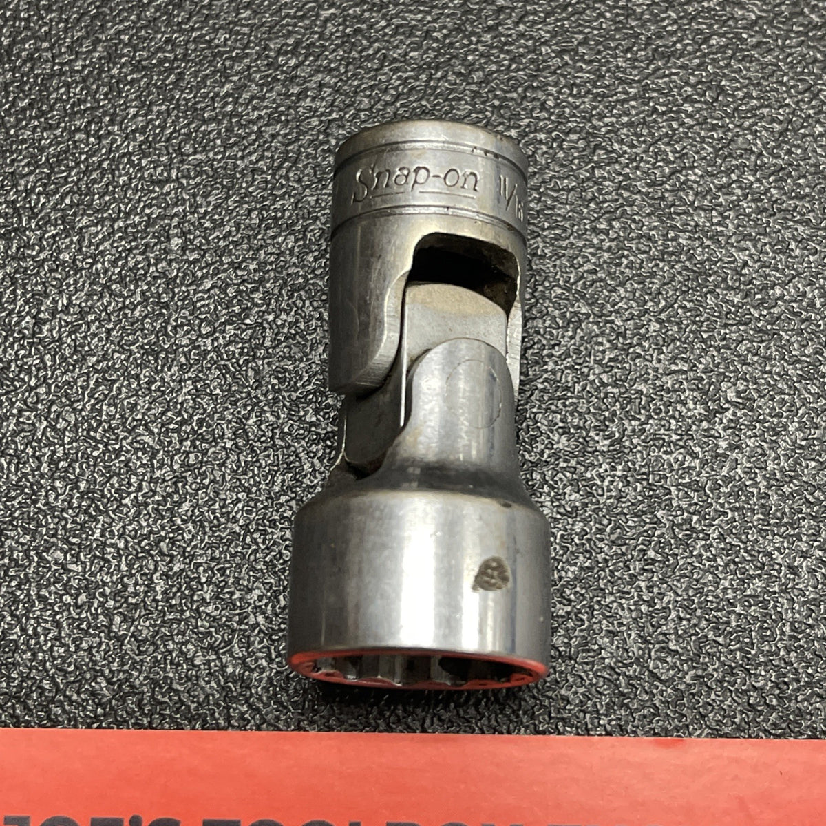 SNAP ON Tools 11/16 FU22A 12 POINT 3/8" DRIVE UNIVERSAL SWIVEL SOCKET FU22A