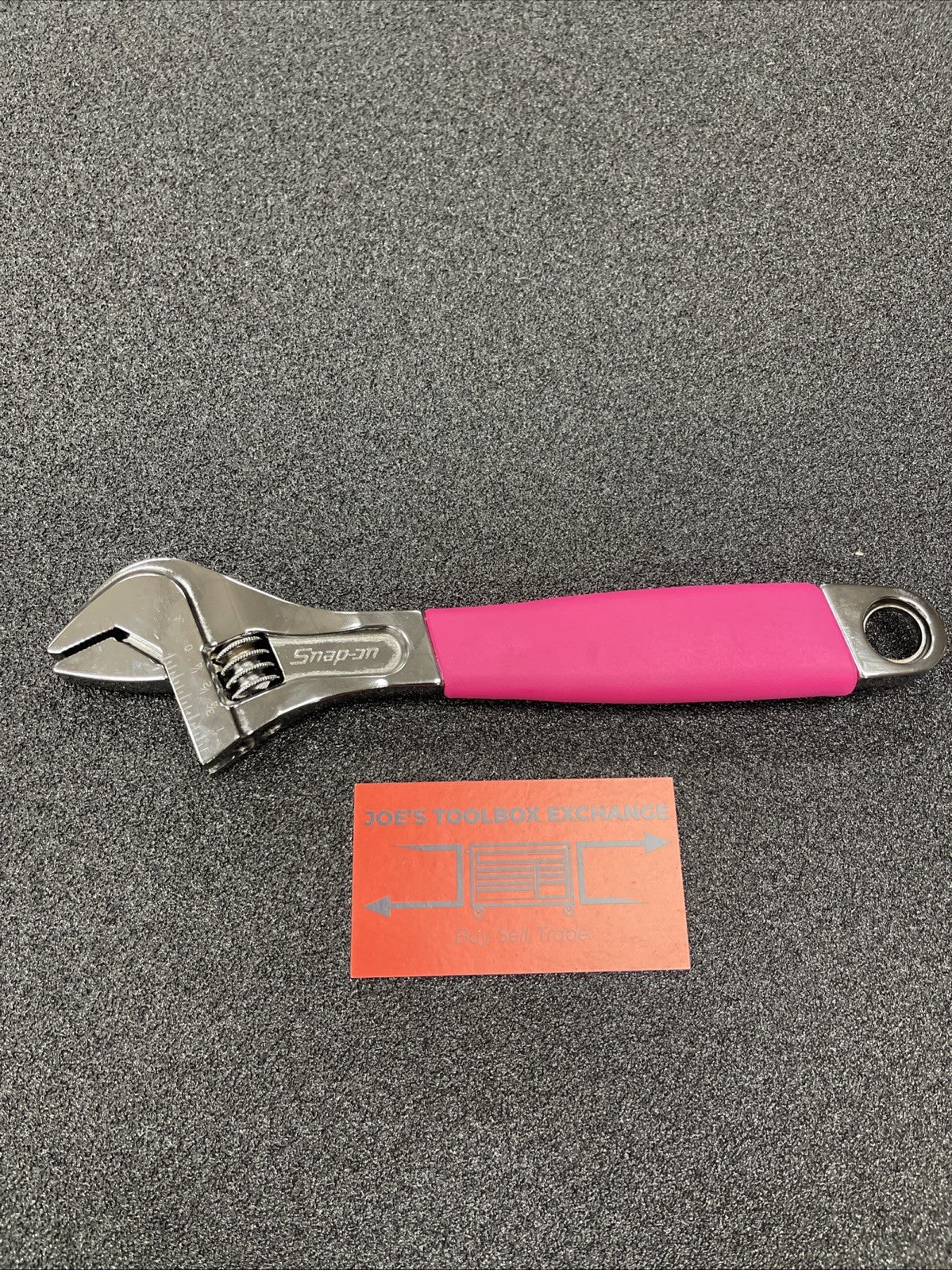 Snap-on Tools NEW ELECTRIC PINK 10" Flank Drive PLUS Adjustable Wrench FADH10CEP