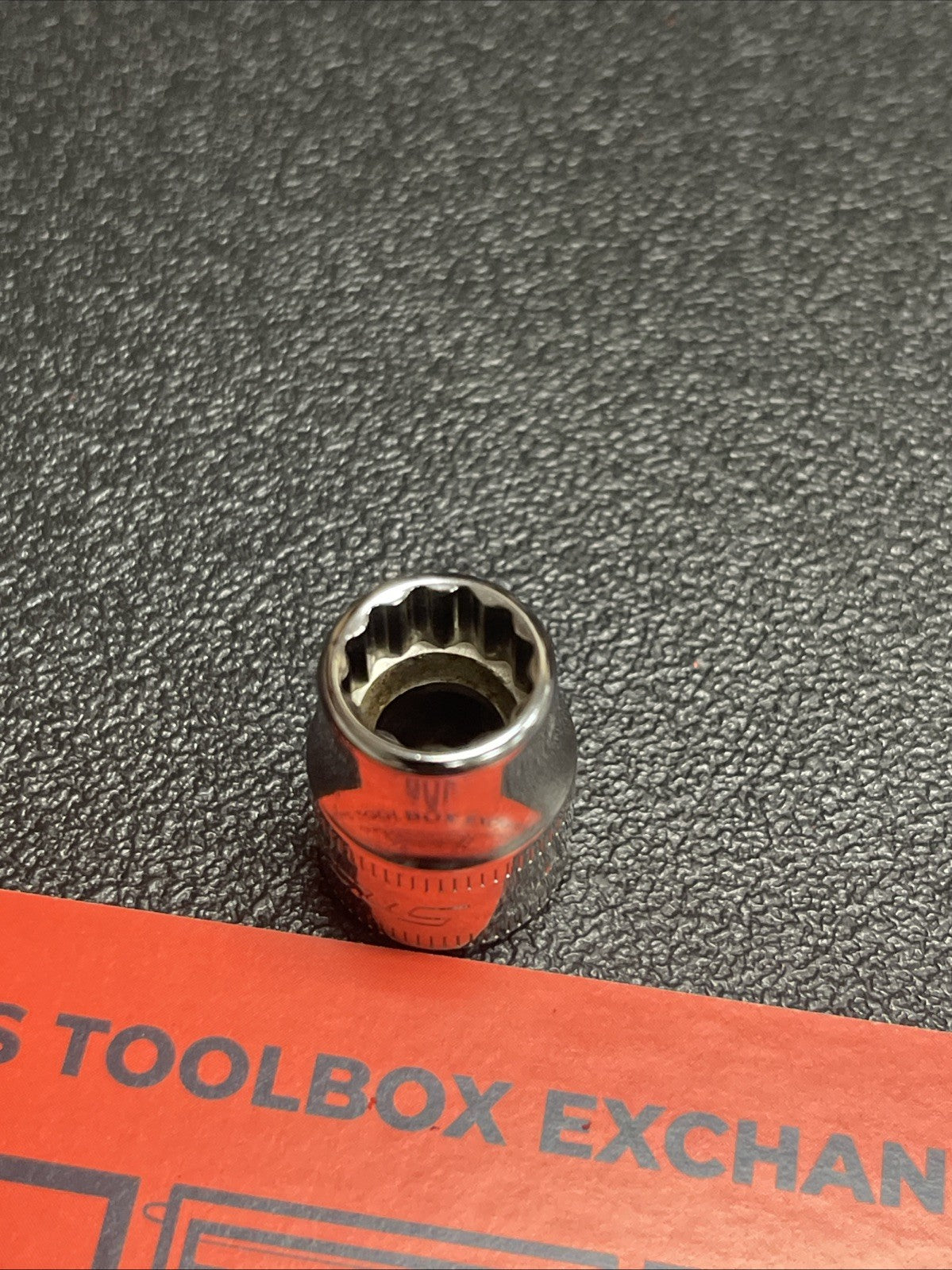 snap-on tools 3/8" drive metric socket 10mm chrome shallow 12 point new FM10