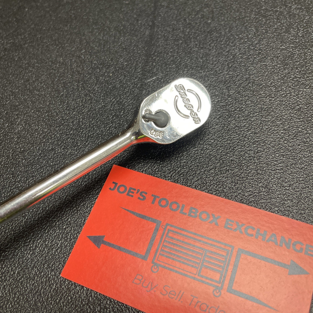 Snap-on Tools USA 1/4" Drive Chrome Long Handle Fixed Head Ratchet TL72