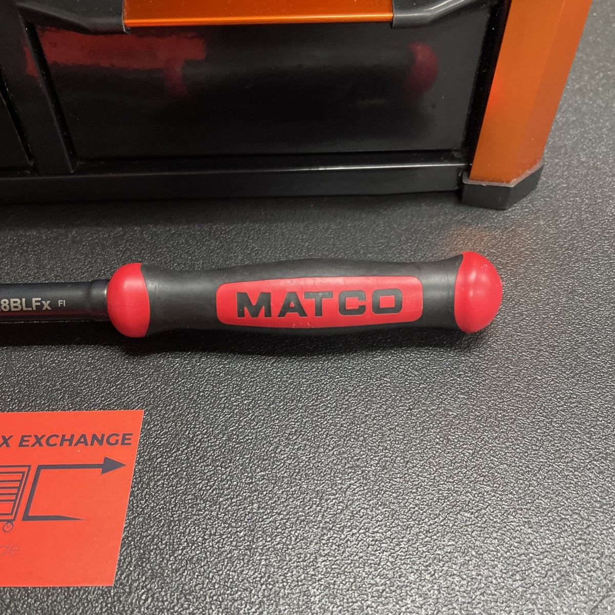 Matco NEW 3/8” Dr. Flex Head Ratchet BFR128BLFx BFR128BLFR RED 12-1/2” 88 Tooth