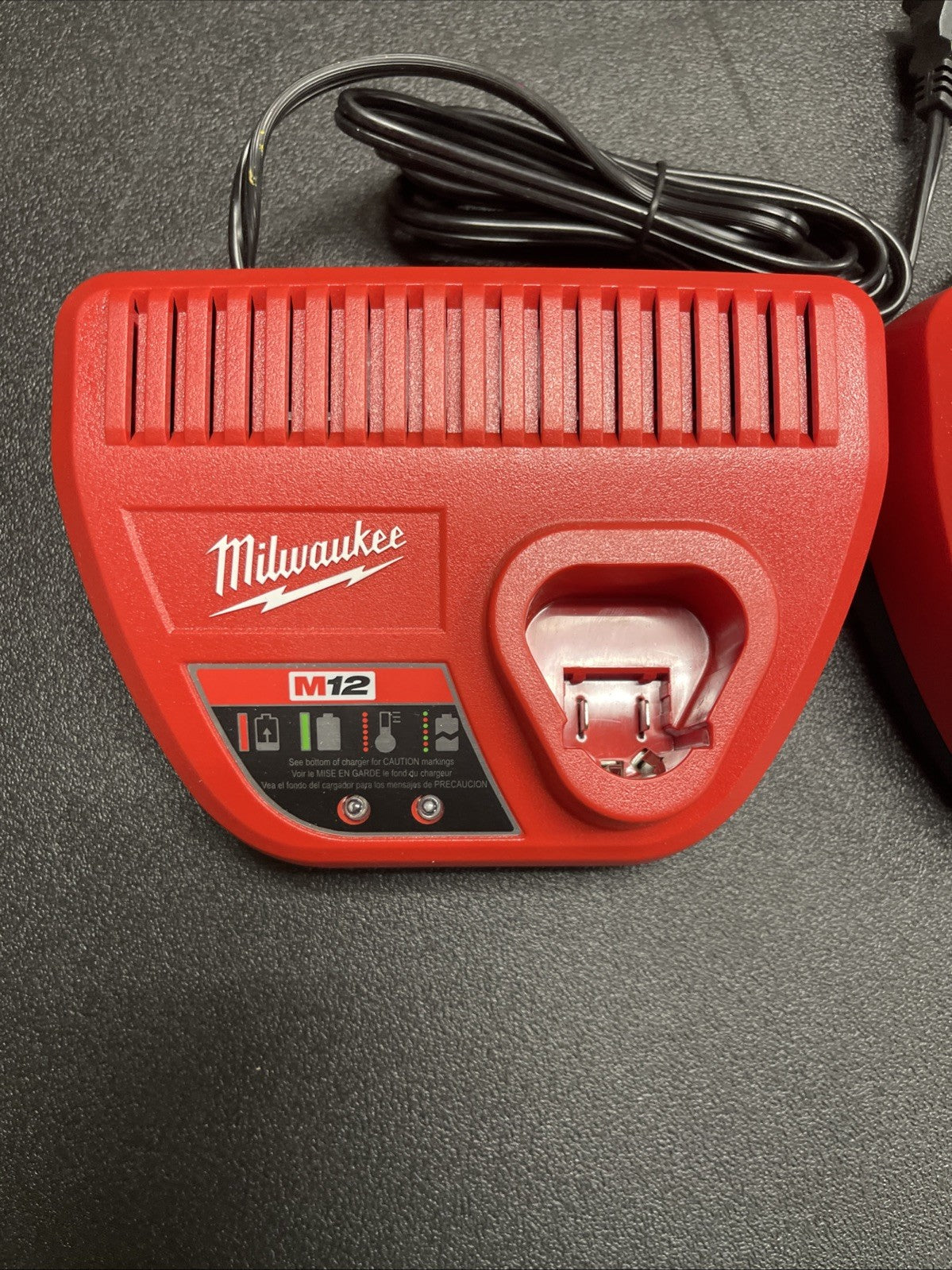 X3 Milwaukee M12 12V Lithium-Ion Battery Charger 48-59-2401