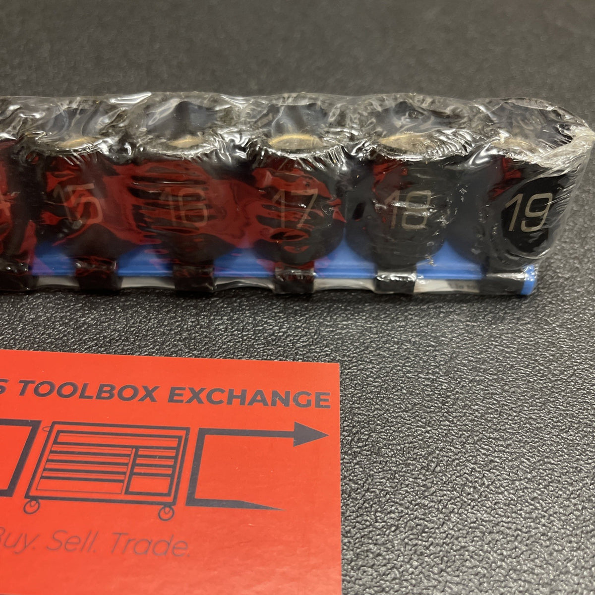 MATCO 13 PC 3/8" DRIVE METRIC 6 POINT ADV MAGNETIC IMPACT SOCKET SET SBMPM136V