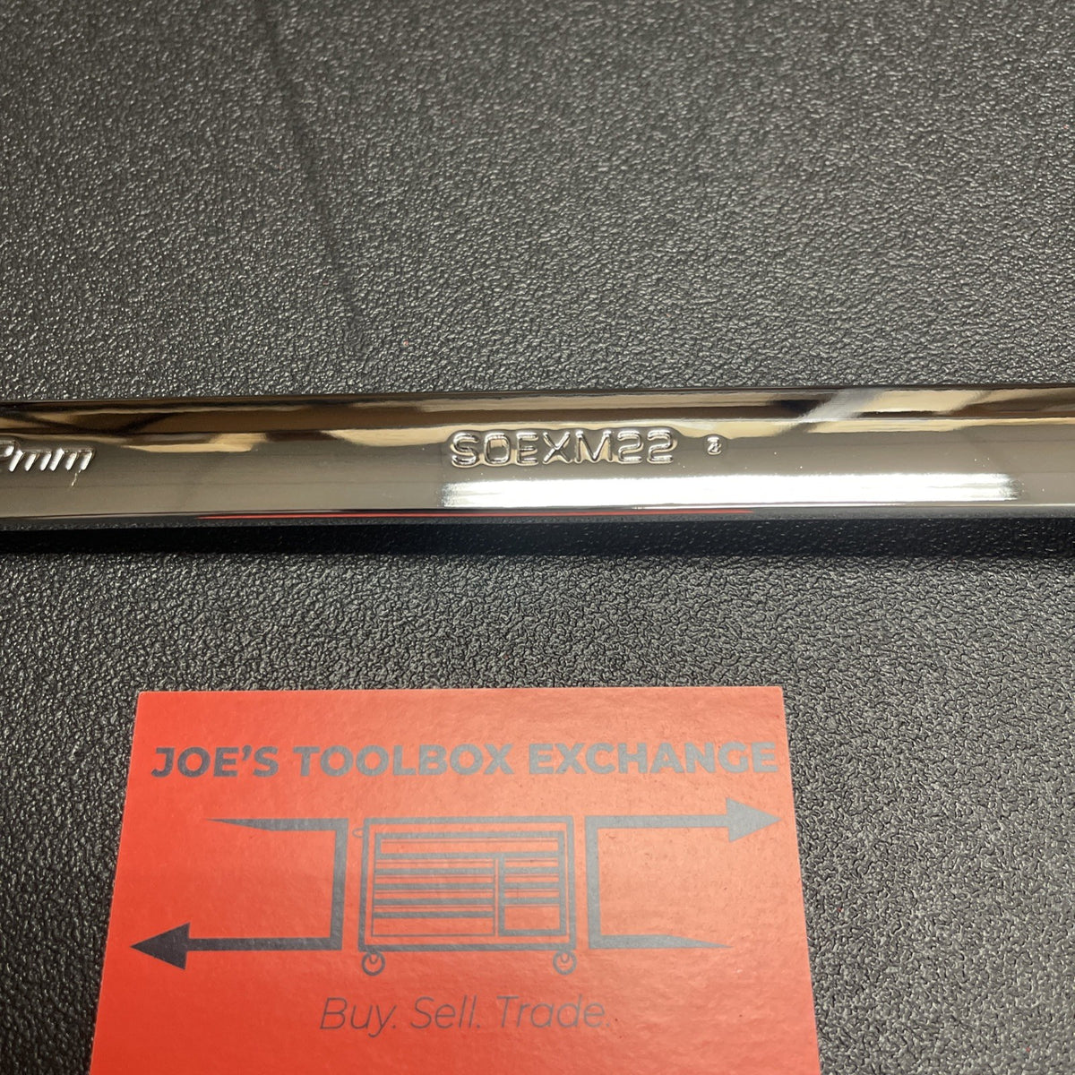 Snap-On Tools USA NEW 22mm Metric Flank Drive PLUS Combination Wrench SOEXM22