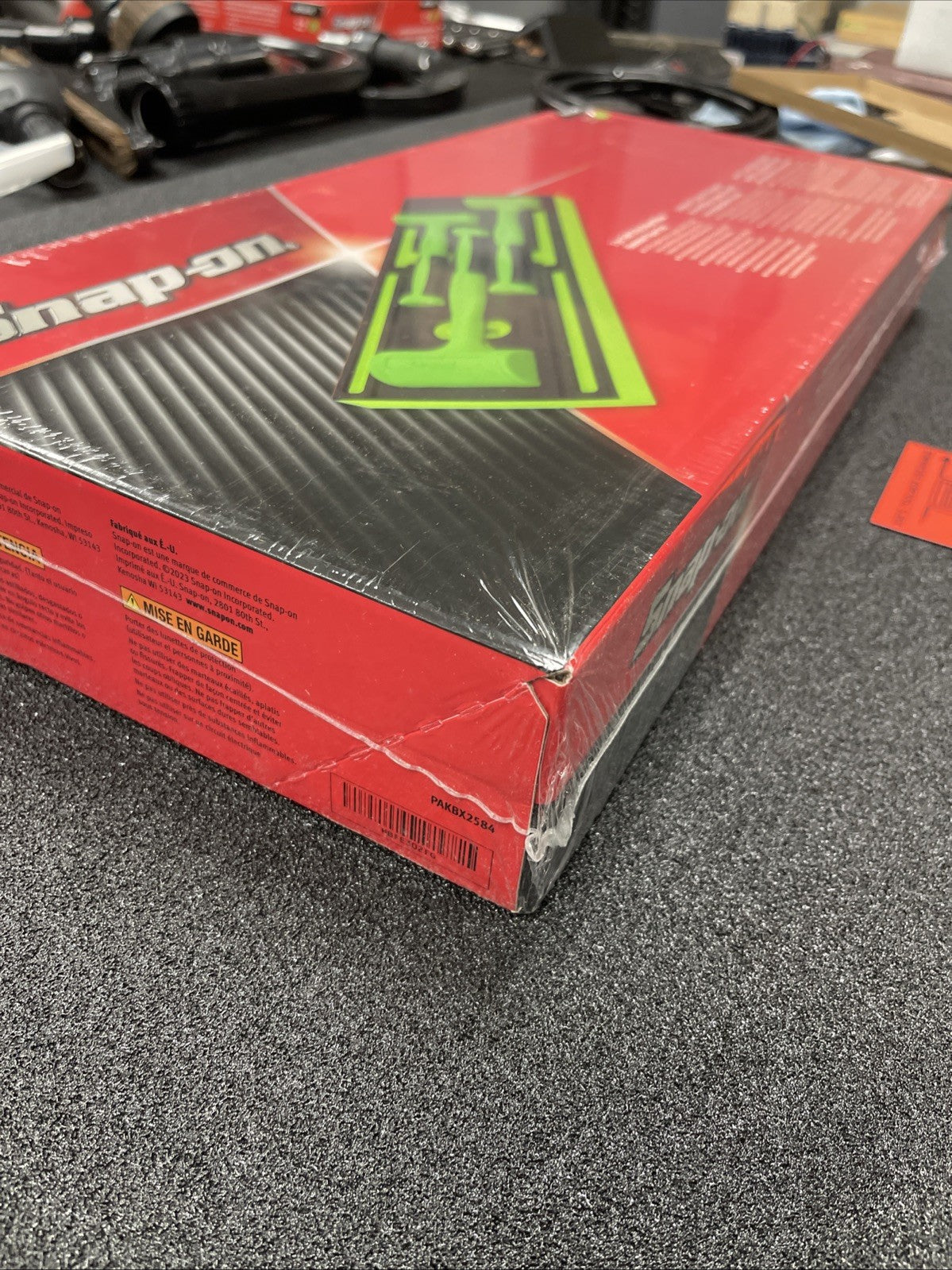 Snap-on 3pc Green Dead Blow Hammer Foam Set HBFE302FG (20 oz 24 oz 48 oz)
