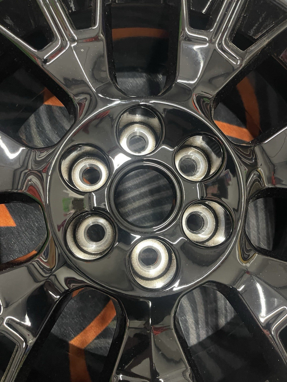 Chevy Terverse GM 18" Wheels & Caps New Take Offs 18x8 Gloss Black
