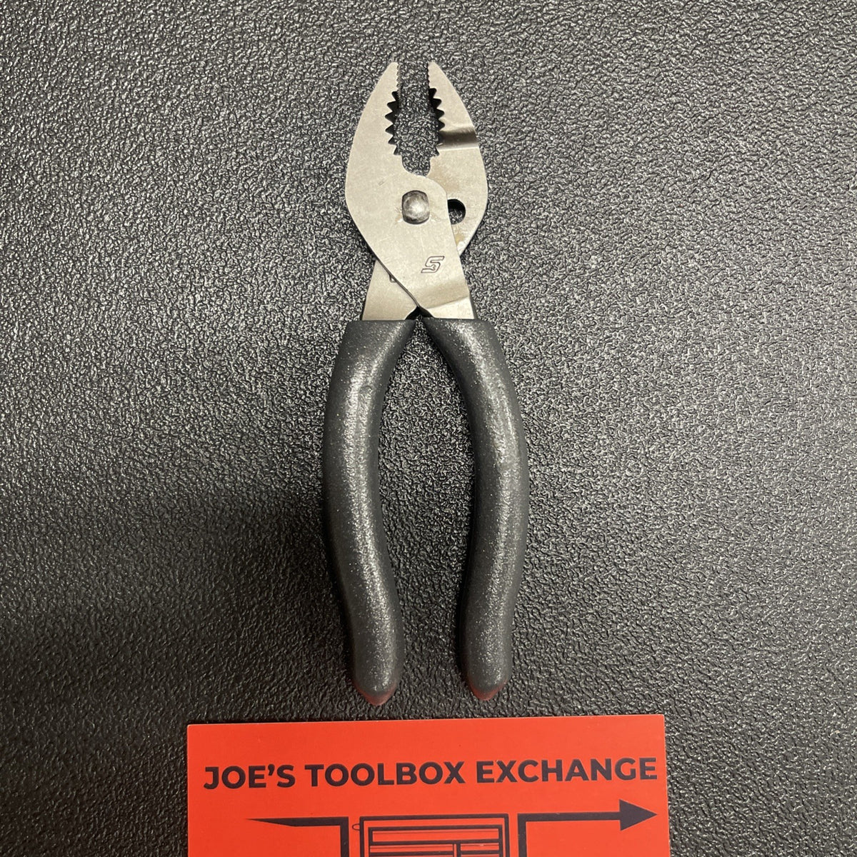 Snap-on Tools NEW DARK TITANIUM 4" Soft Grip Mini Combo Slip Joint Pliers 44BCF