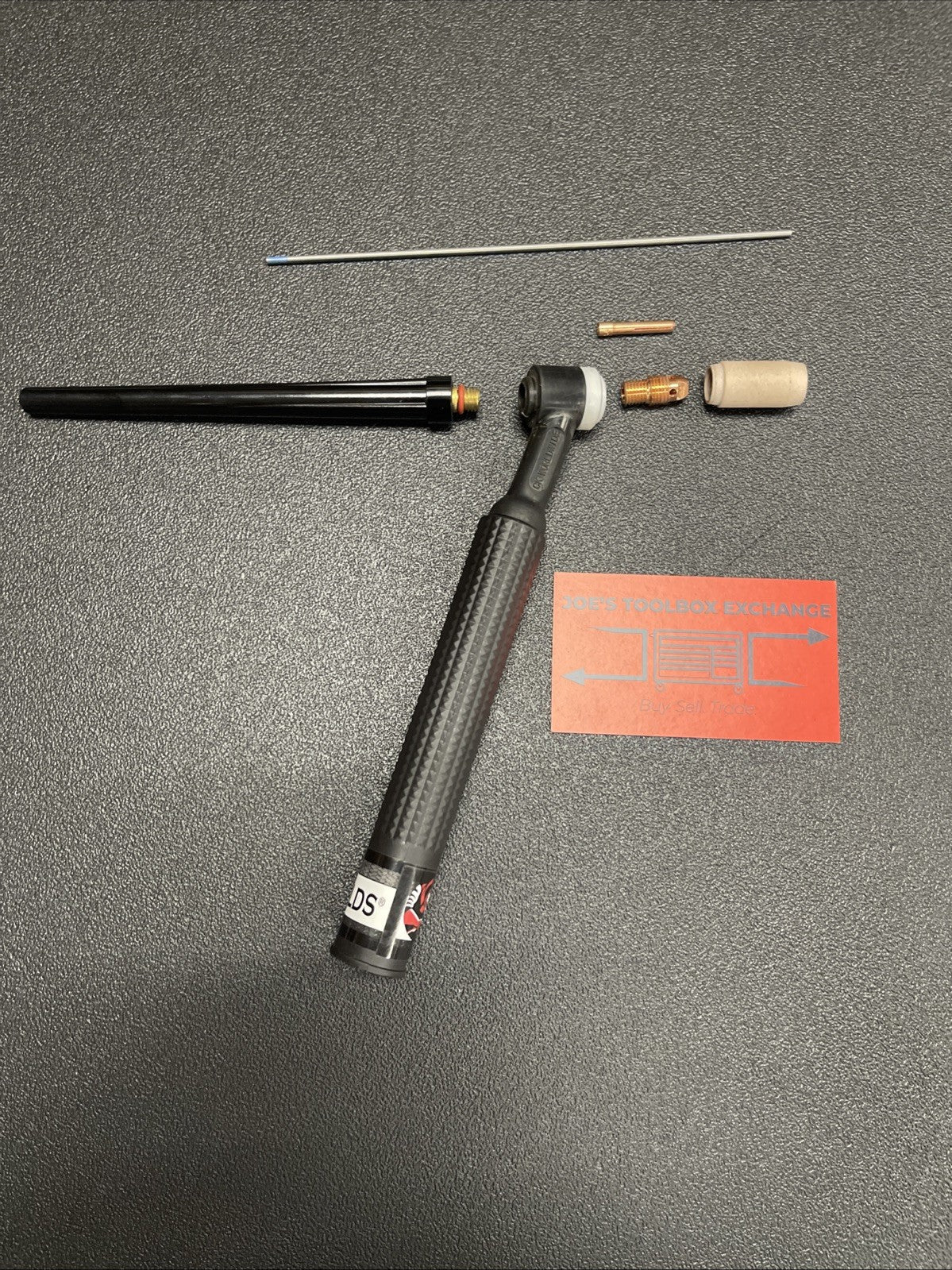 CK Worldwide CK9 RG Torch Body, Rigid, Gas, 125A