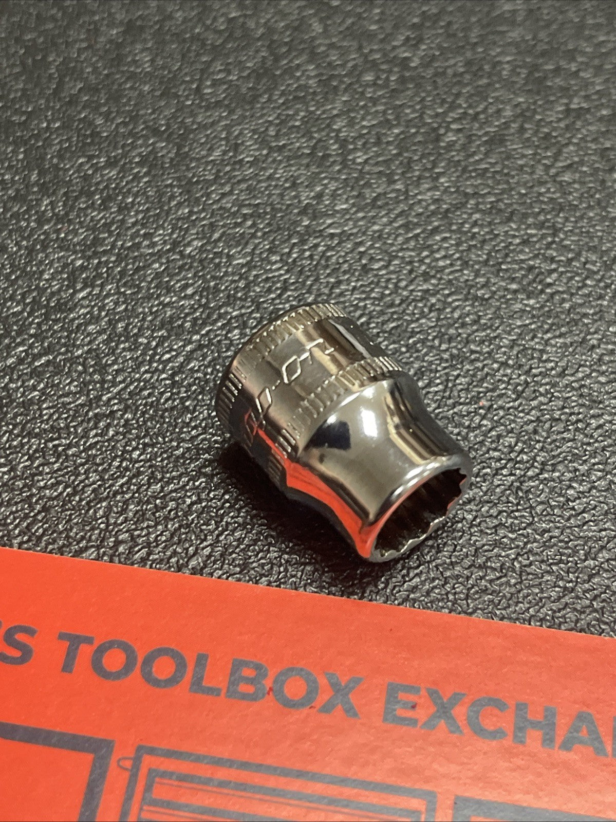snap-on tools 3/8" drive metric socket 10mm chrome shallow 12 point new FM10