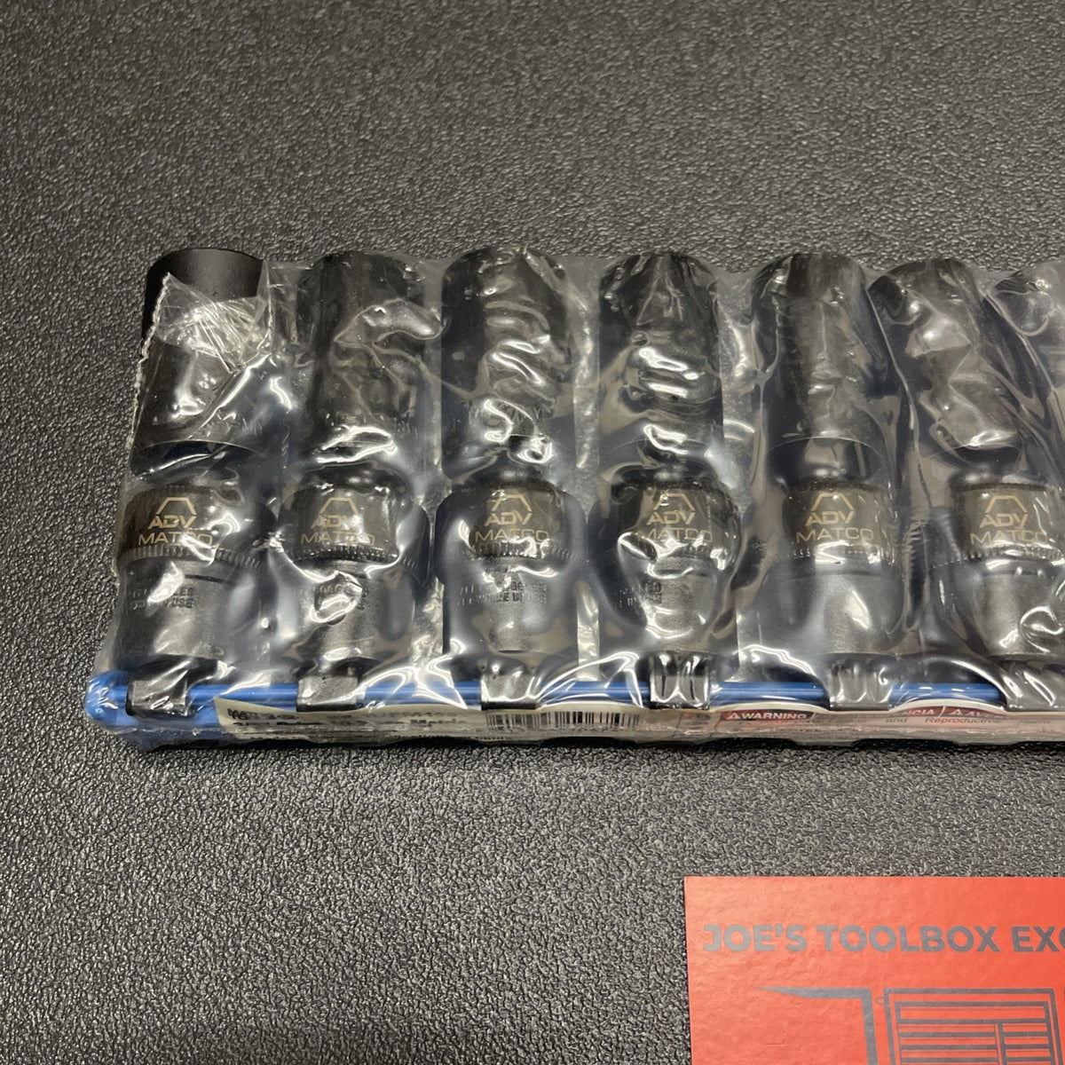 Matco Tools SBDUPM106V 10pc 3/8" Dr Metric 6 Pt ADV Swivel Impact Socket Set