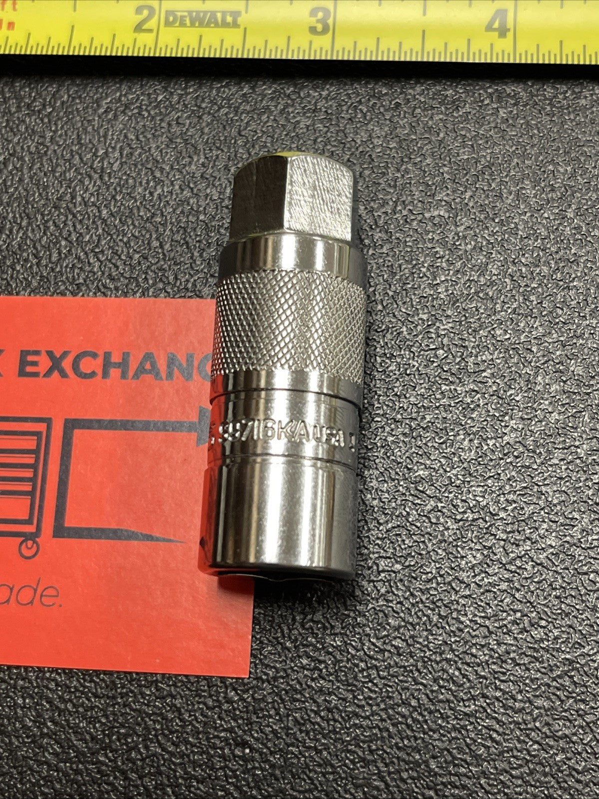 Snap-on Tools USA 3/8" Drive 9/16" SAE 6 POINT Spark Plug Socket S9716KA