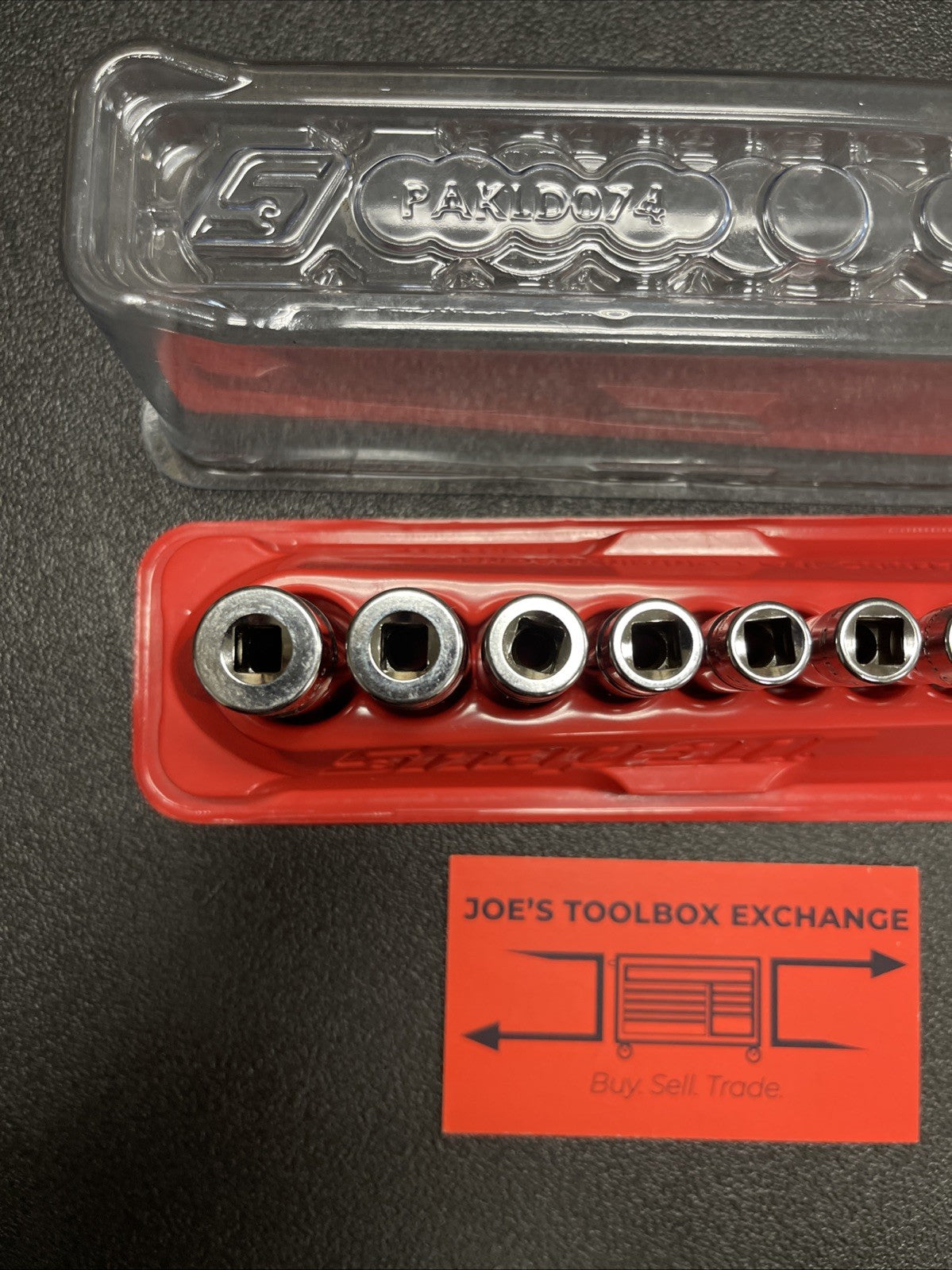 Snap-on Tools USA NEW 10-Piece 1/4" Drive 12-POINT SAE Deep Socket Set 110STMDY
