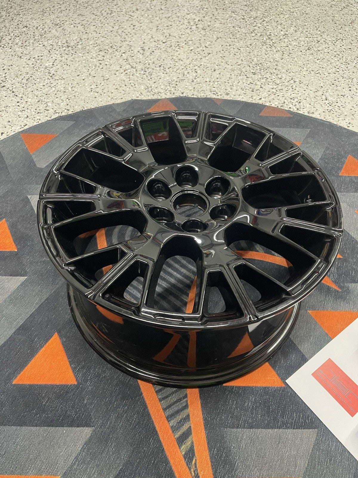 Chevy Terverse GM 18" Wheels & Caps New Take Offs 18x8 Gloss Black