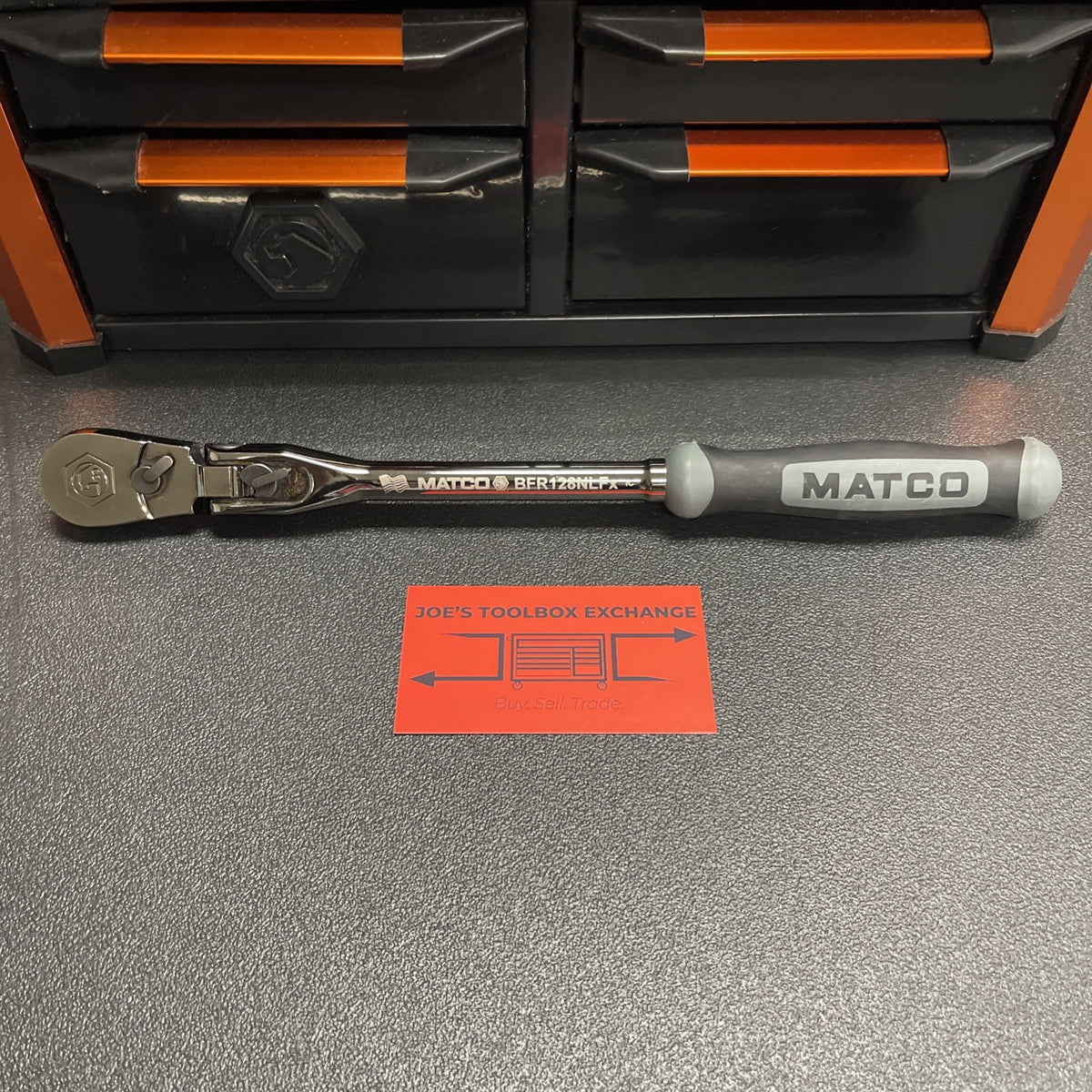 Matco NEW 3/8” Dr. Flex Head Ratchet BFR128NLFx BFR128NLFSG GRAY 12-1/2” 88