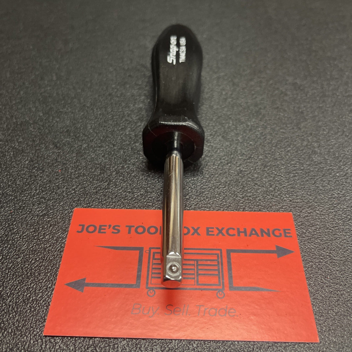 Snap-on Tools USA NEW BLACK Hard Handle 1/4" Standard Shank Driver TM4CSA