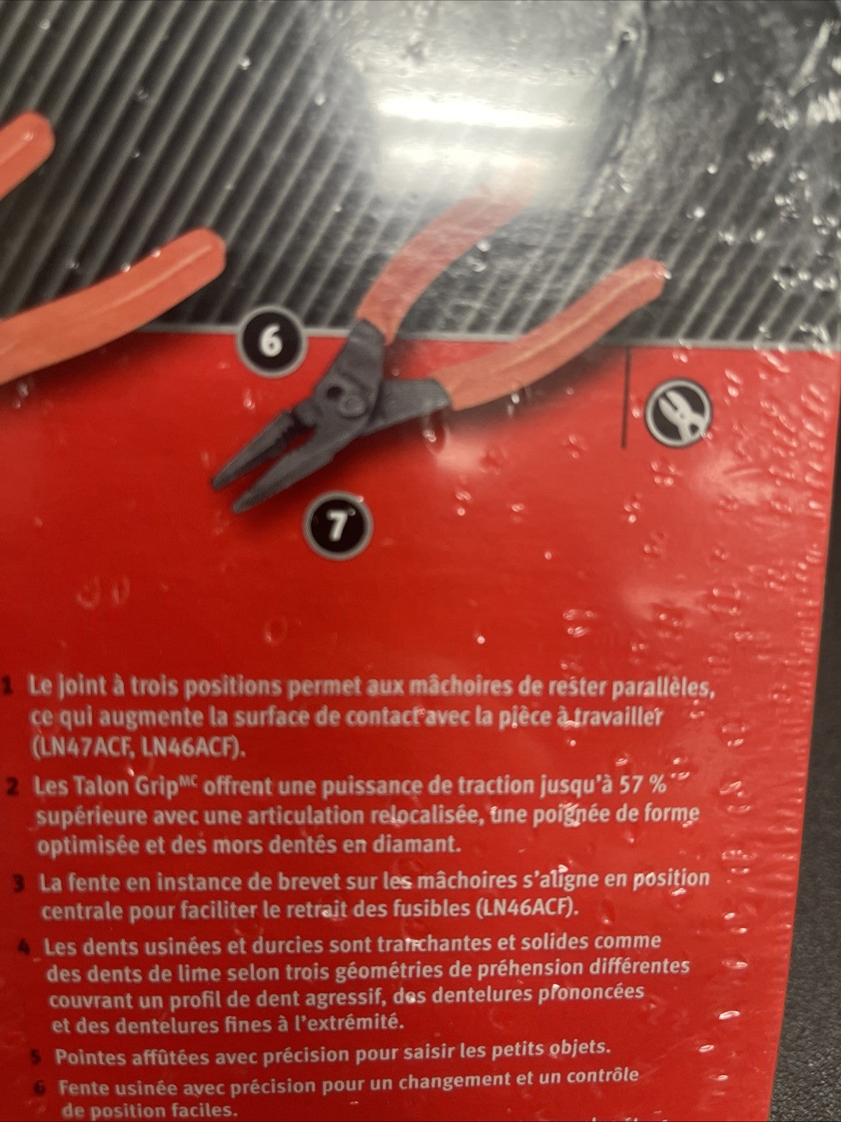 Snap-On Tools ORANGE 3pc Soft Grip Long Nose Slip Joint Pliers Set PL3LNSJCFO