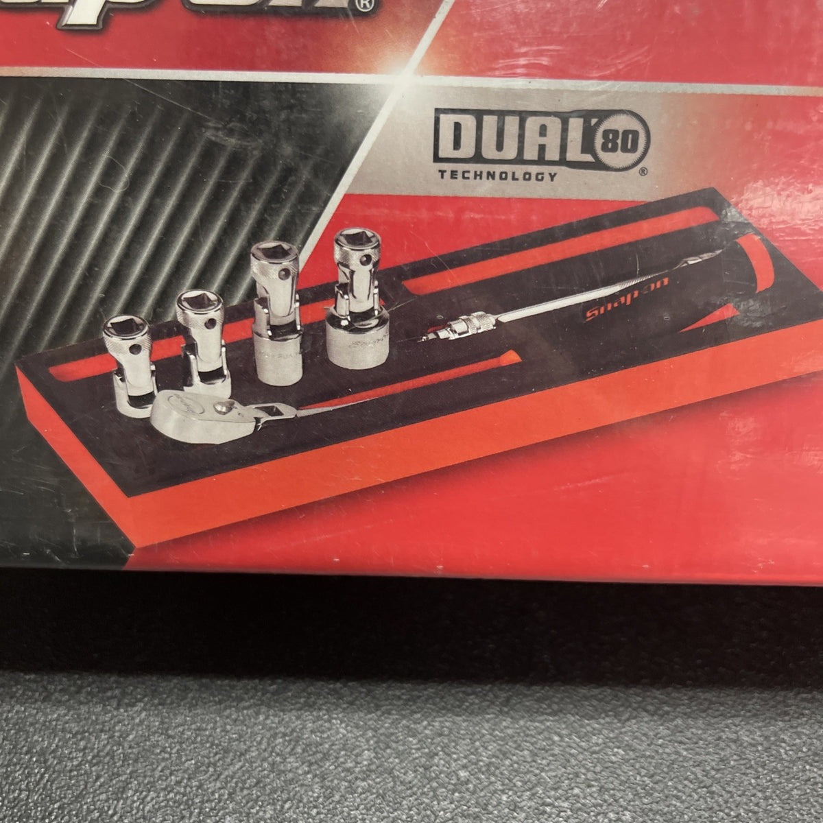 Snap-on Tools USA ORANGE 6pc 3/8” Drive Spark Plug Service Foam Set 206SPRK02FO