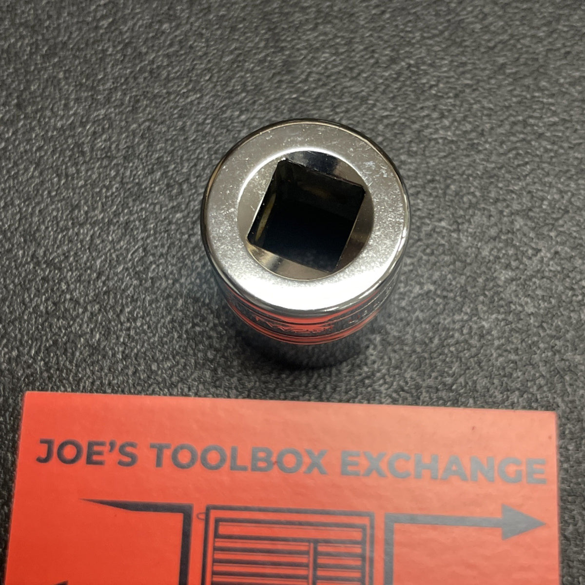 Snap-on Tools USA NEW 1/2" Drive 7/8" SAE 6 Point Shallow Chrome Socket TW281
