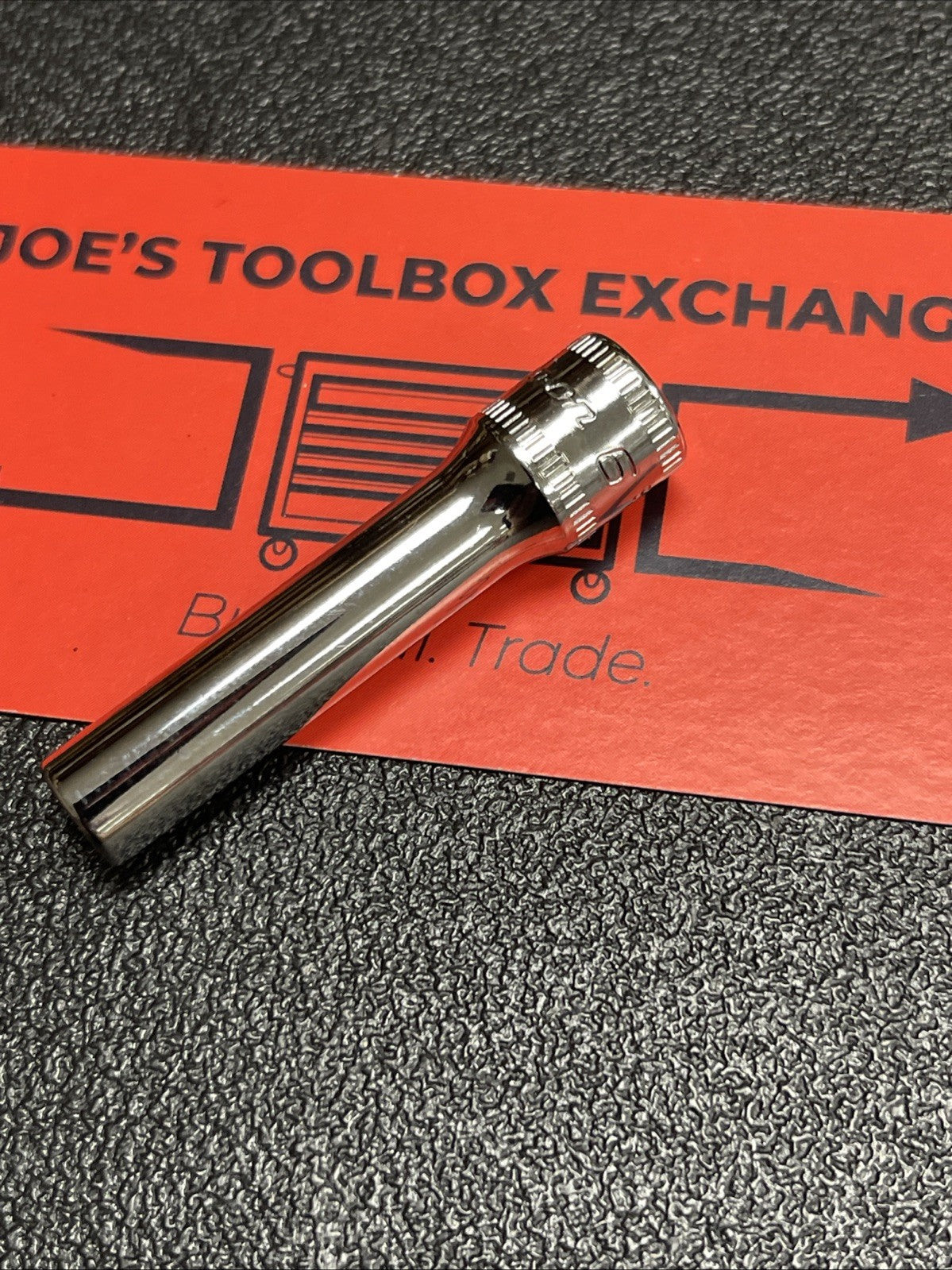 Snap-on Tools USA NEW 1/4" Drive 6mm Metric Deep 6 Point Chrome Socket STMM6