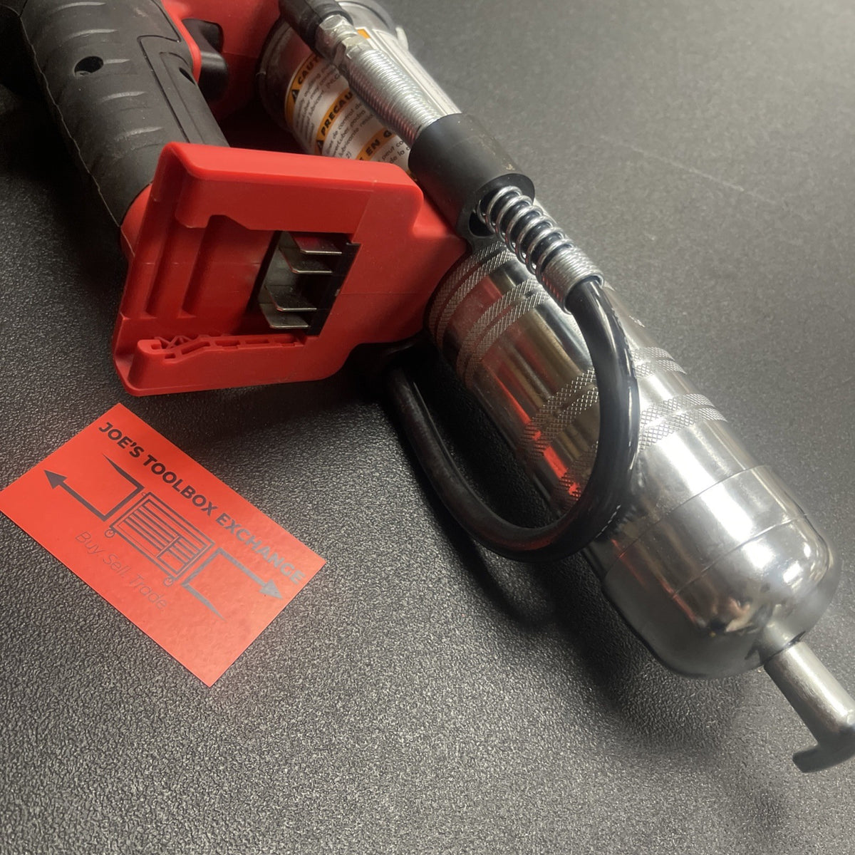 Snap-On Tools CGG8850A 18V Cordless Grease Gun Red, 7500psi