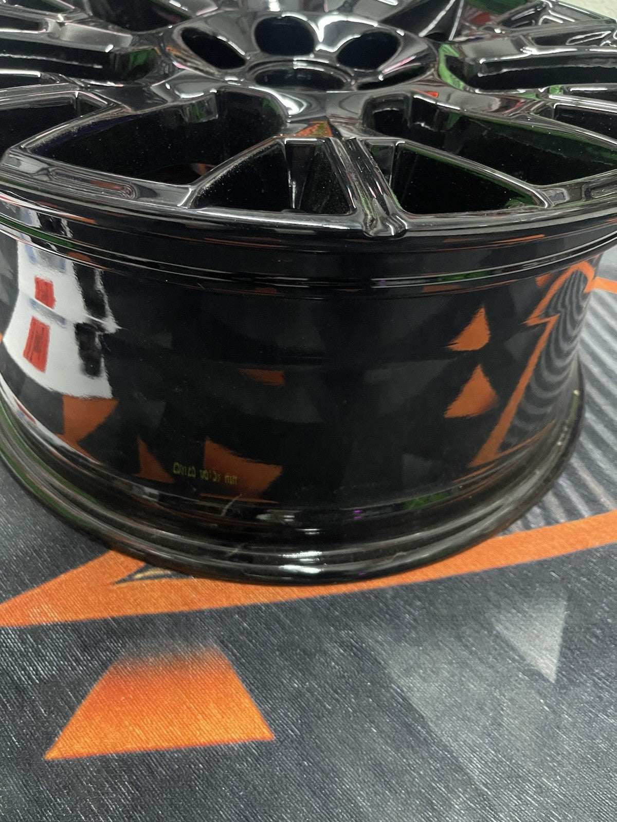 Chevy Terverse GM 18" Wheels & Caps New Take Offs 18x8 Gloss Black