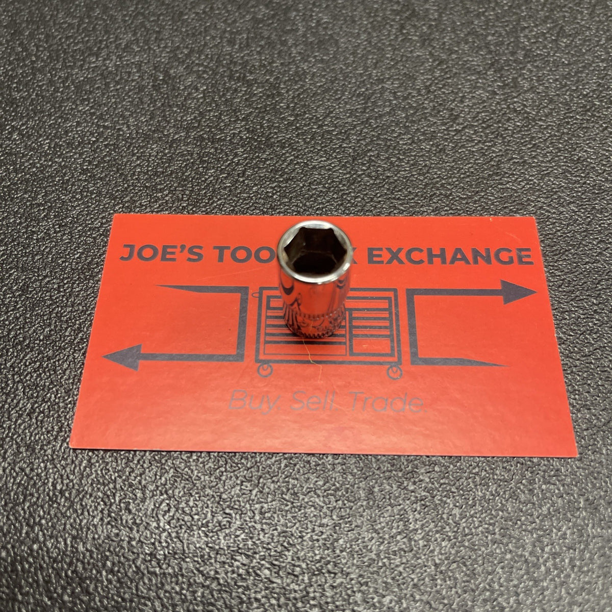Snap On Tools TMM9 1/4 Dr 6Pt Metric 9mm Flank Dr Shallow Chrome Socket USA