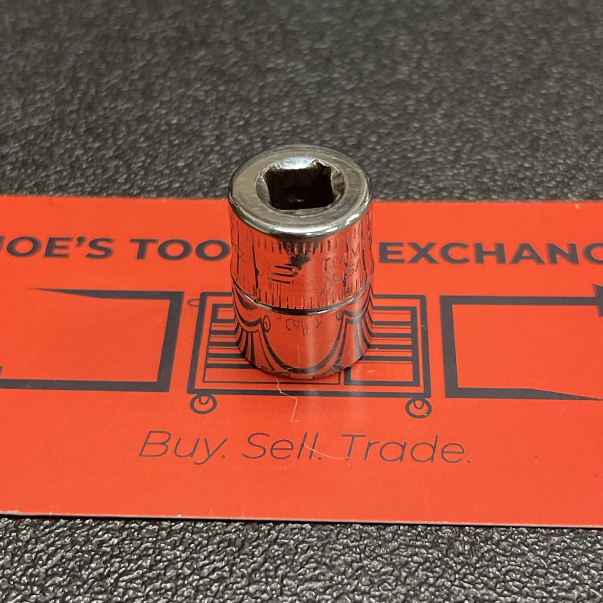 Snap On Tools TMM12 1/4 Dr 6Pt Metric 12mm Flank Dr Shallow Socket USA