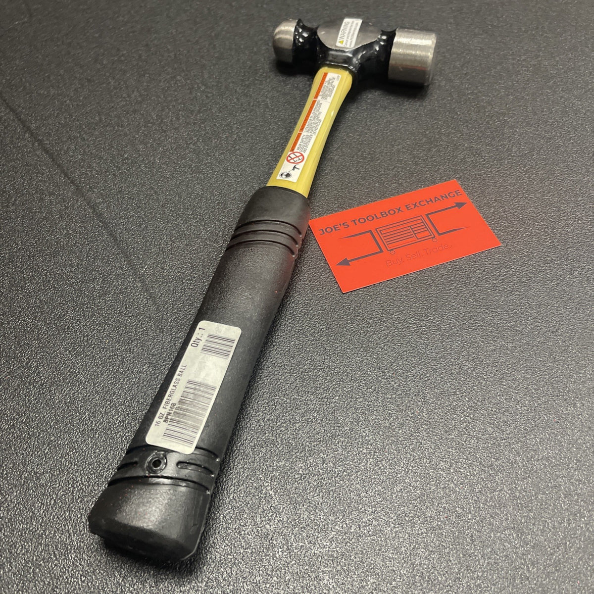 BLUE-POINT BPN16B 16 OZ FIBERGLASS HANDLE BALL PEEN HAMMER- BRAND NEW.