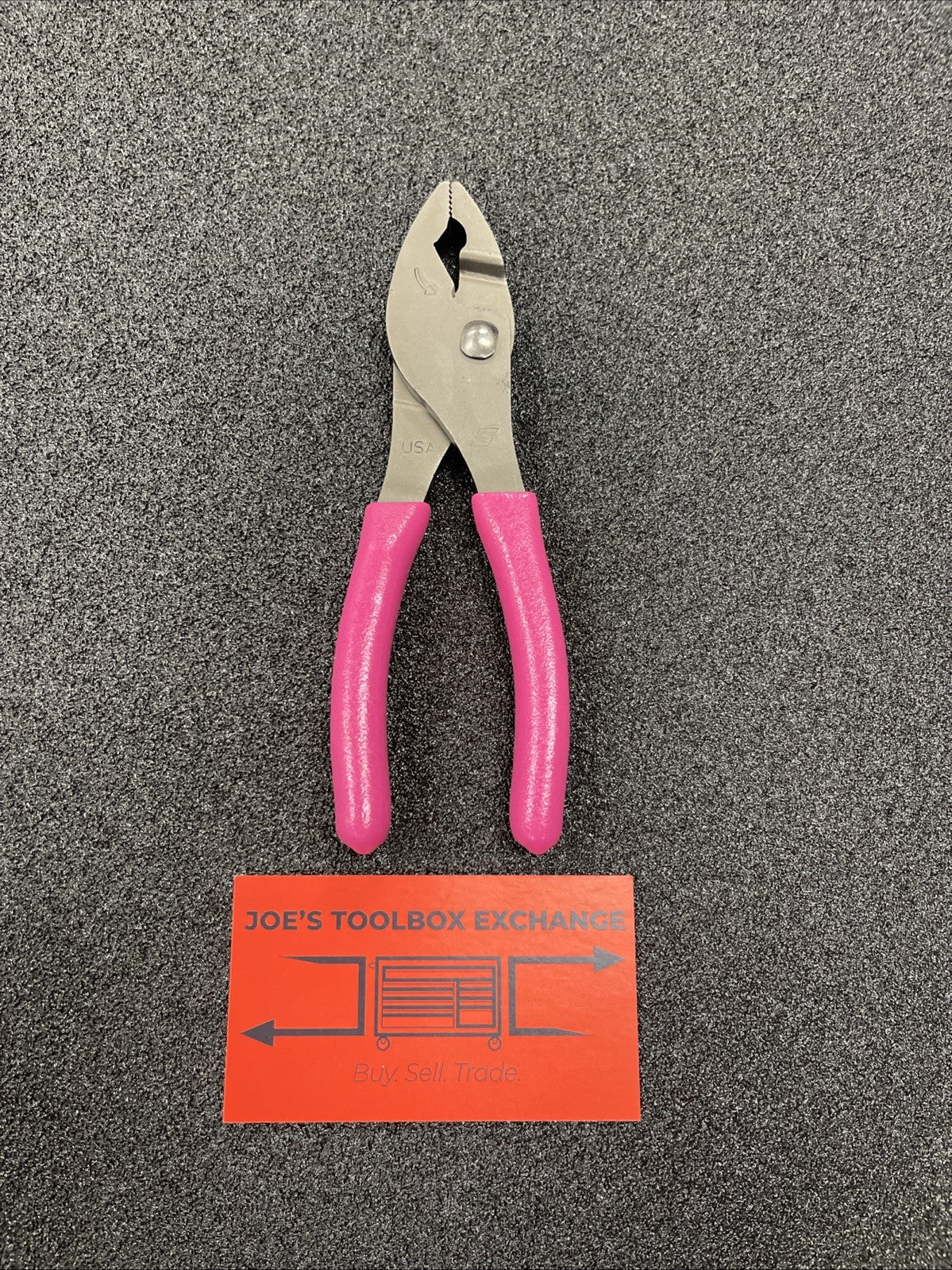 Snap on Tools USA NEW ELECTRIC PINK 6" Talon FlankJaw Slip-Joint Pliers HJ46ACF