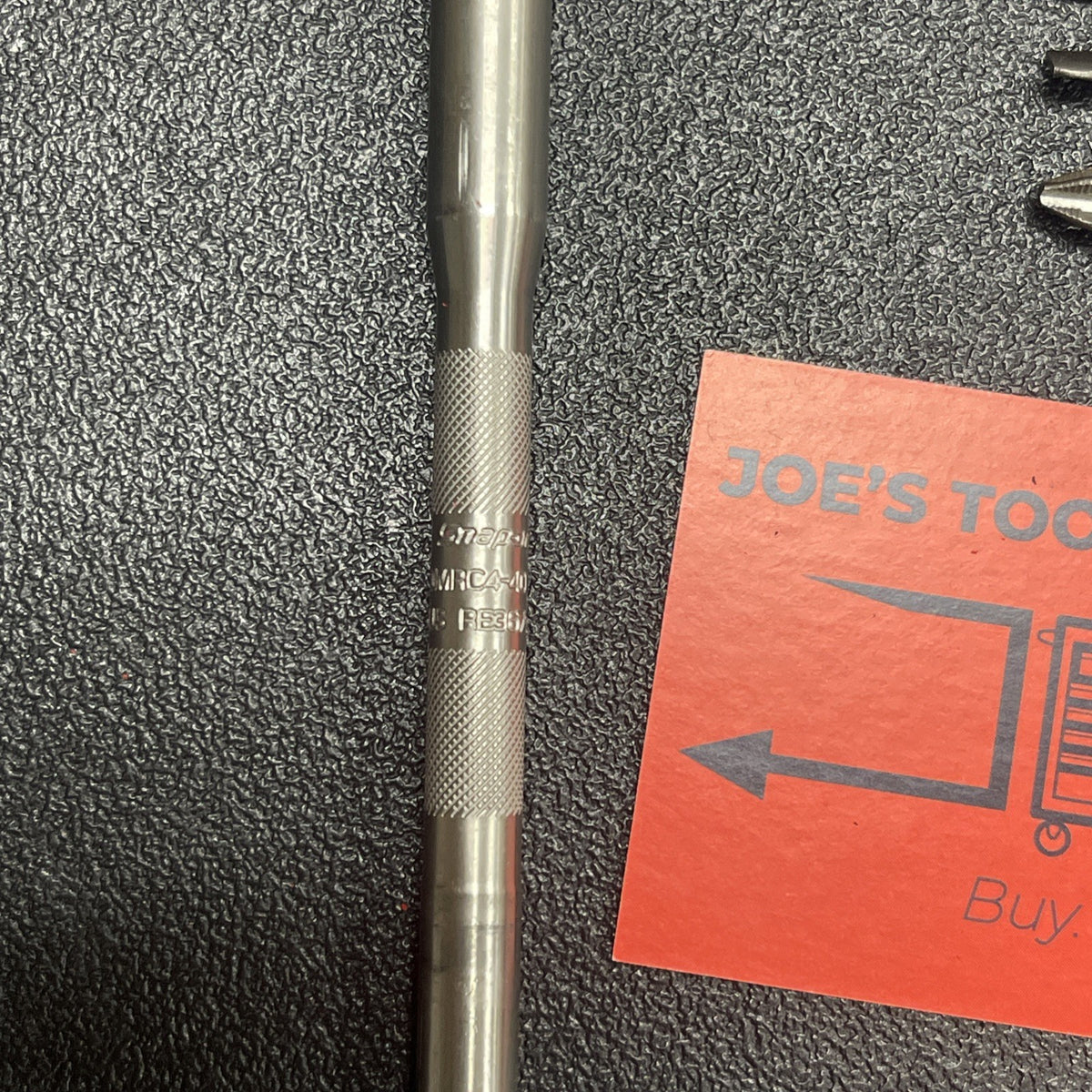Snap On sgdmrc4a soft grip standard ratcheting screwdriver with 6 bits new