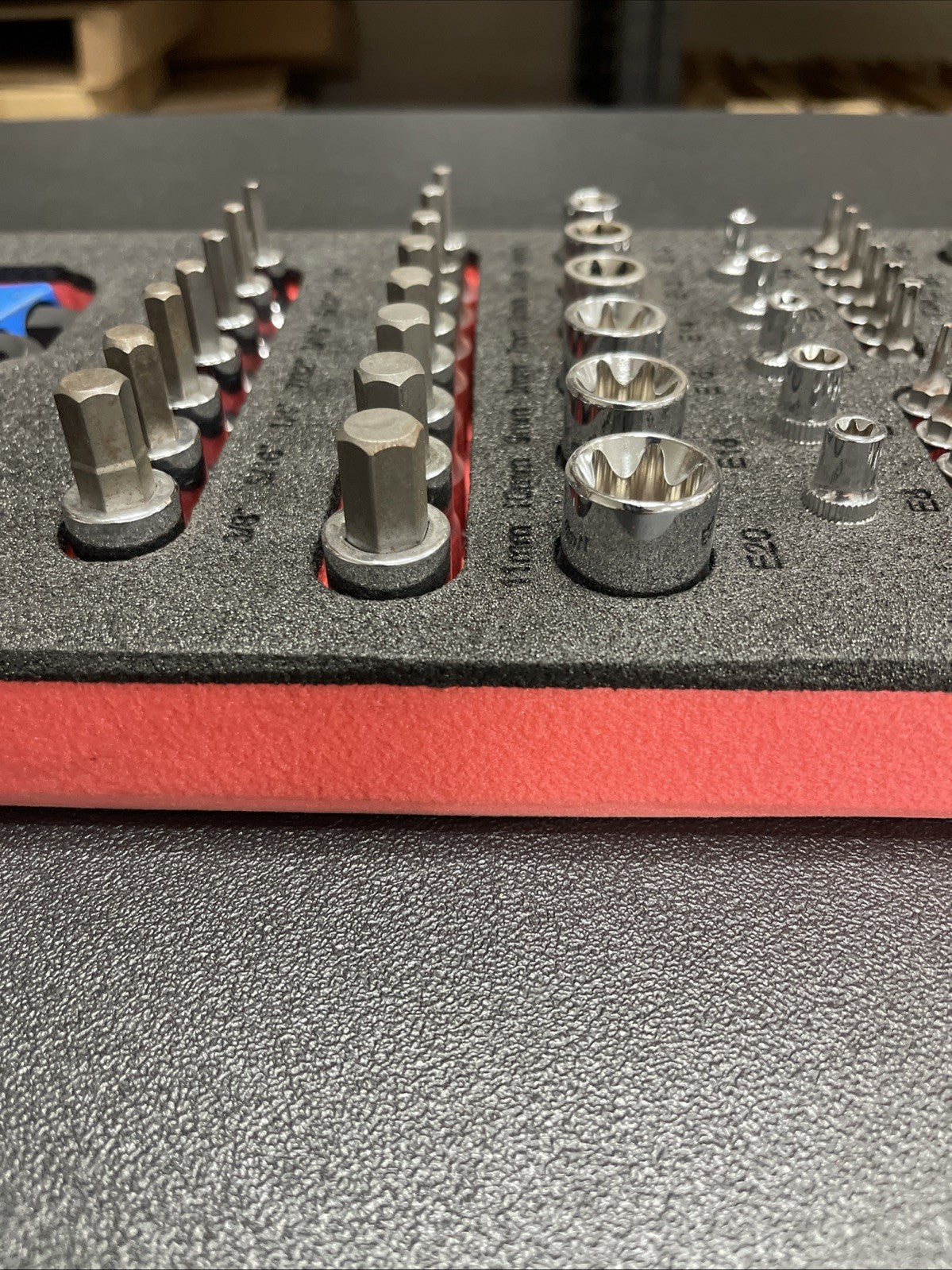 Mac Tools 73-PC. TORX And Hex Foam Set - FOAM7E-TORXHEX
