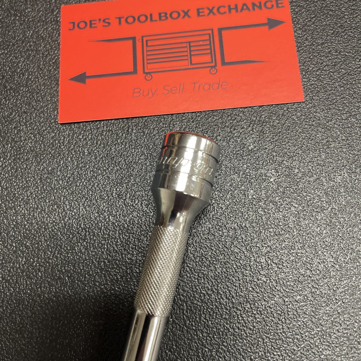Snap-on Tools USA NEW 3/8" Drive 6" Long Chrome Knurled Socket Extension FXK6
