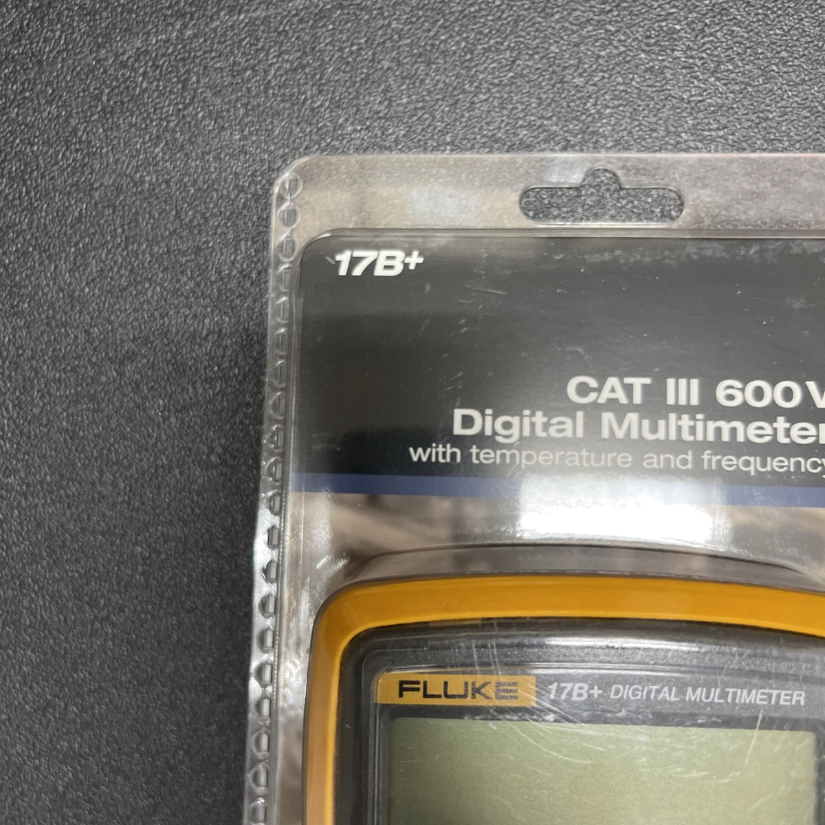 Fluke 17B+ CAT III 6000 Count Digital Multimeter 1000V Temp Frequency