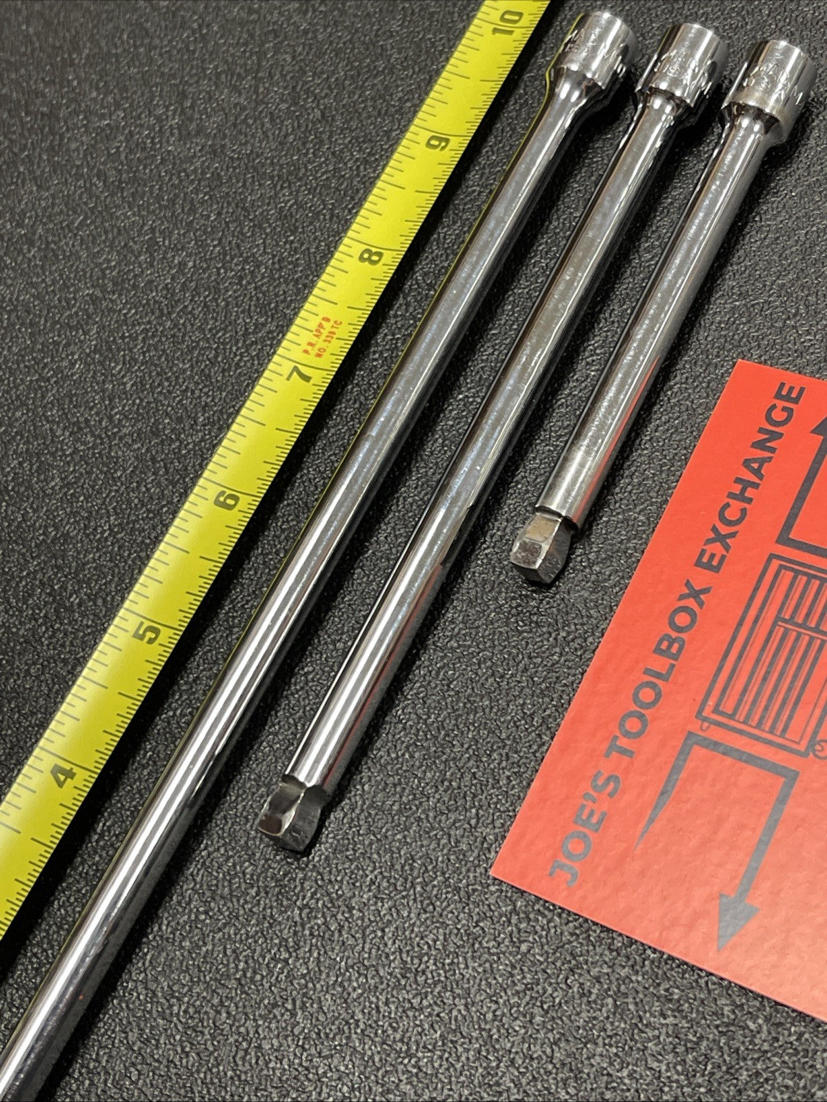 Mac Tools USA 4pc 1/4" Drive 4", 6", and  10” Wobble, Extension set