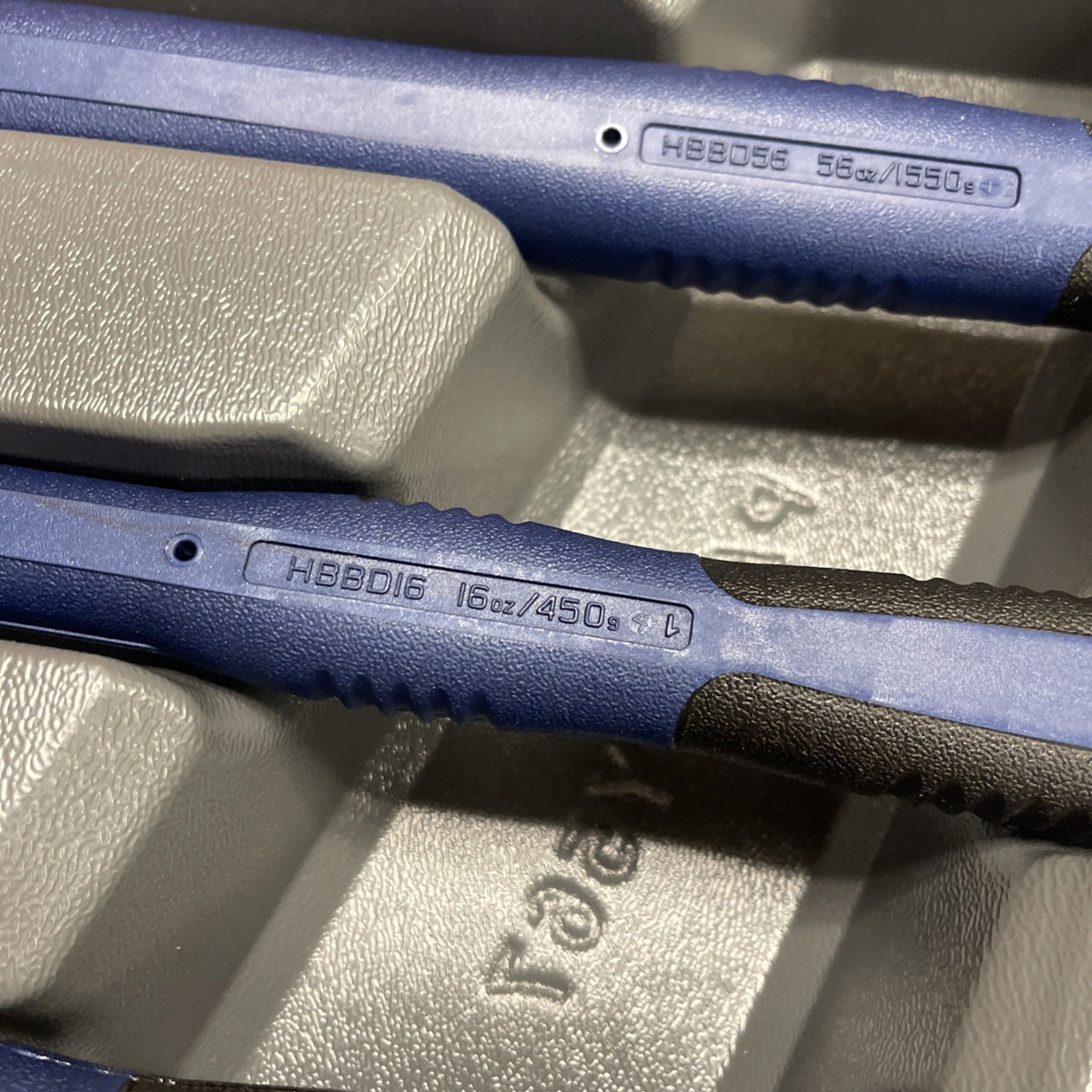 SNAP ON TOOL HBFEBD106 MB PWR BLUE Dead Blow Hammers 6Pc Ball Peen 16, 32, 56oz+